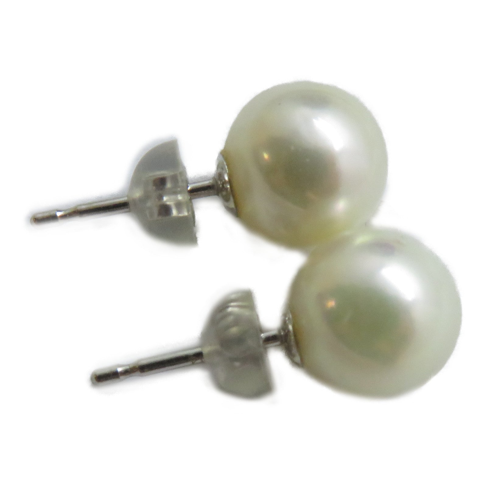 JEWELRY 18K白金Pearl Earrings珍珠耳環