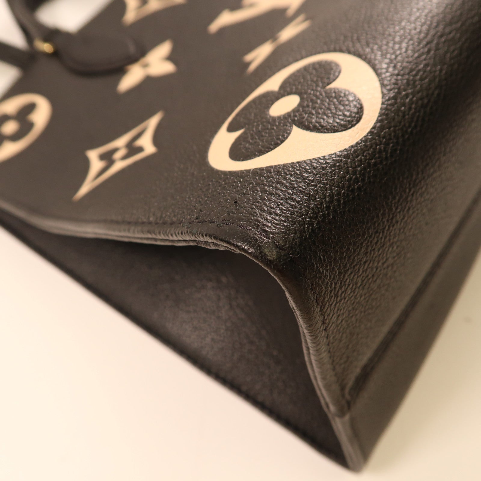 LOUIS VUITTON Monogram Empreinte OnTheGo MM金扣手挽肩背兩用袋