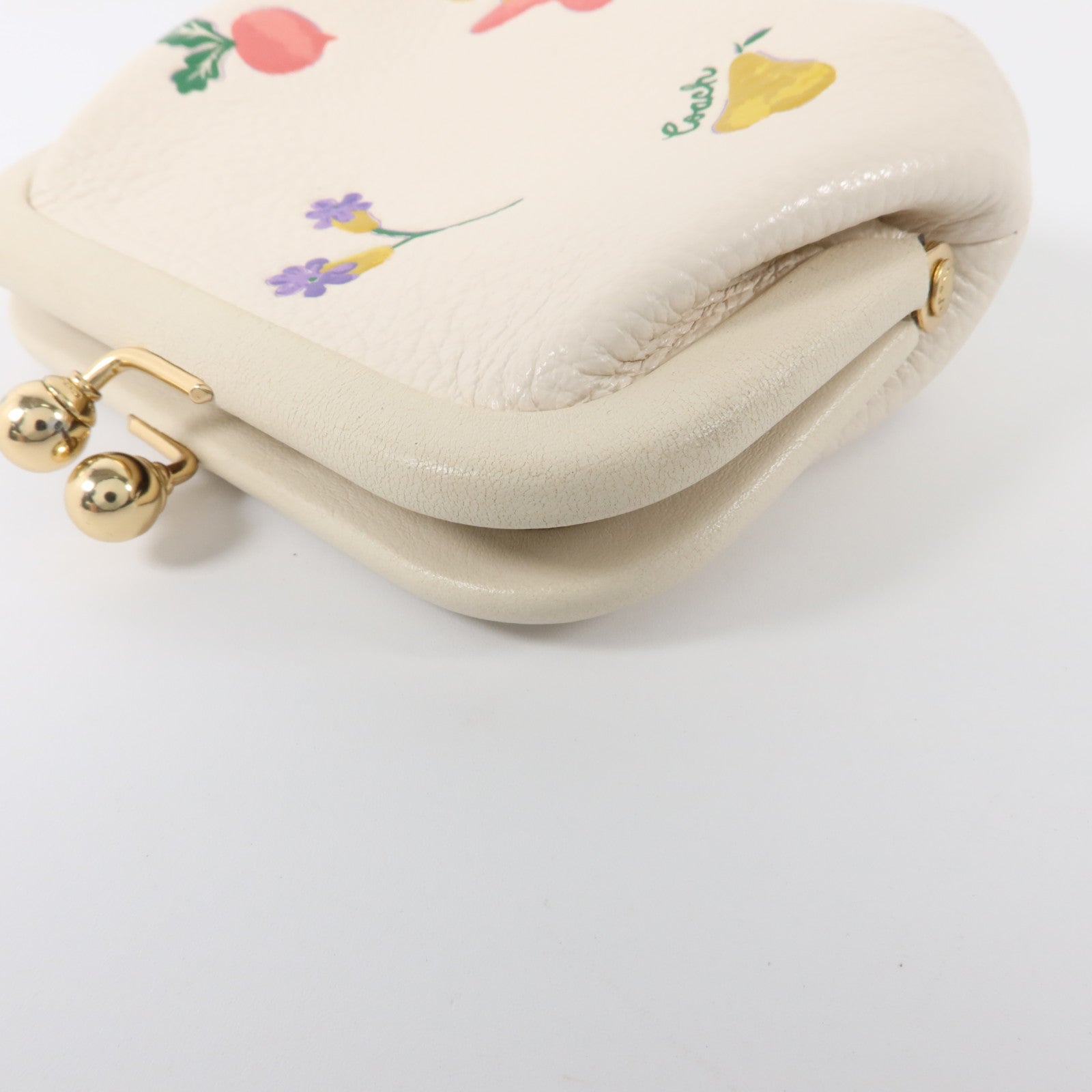 COACH 皮革Nora Kisslock Coin Purse零錢包