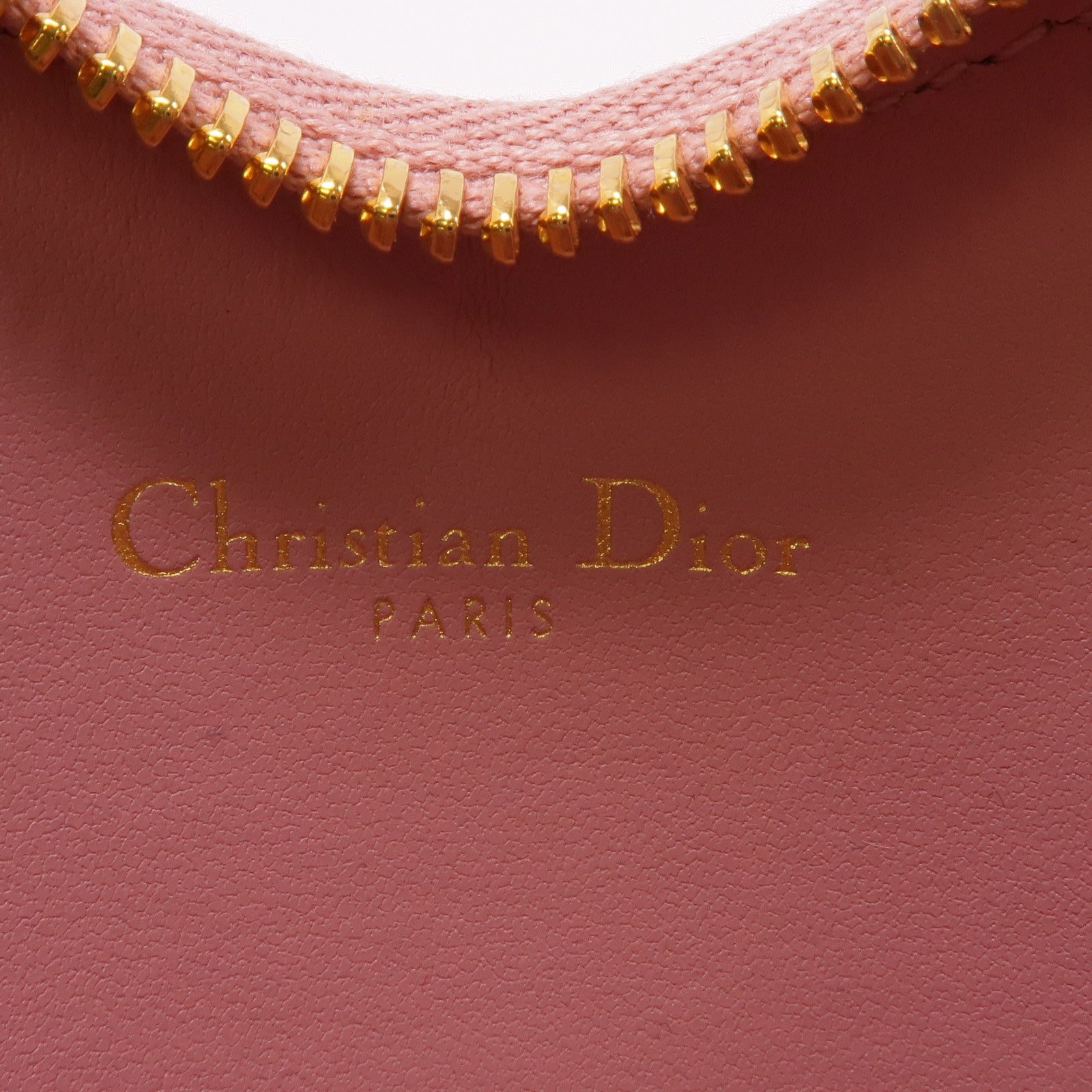 Dior 牛皮皮革Caro Heart Chain Shoulder Bag金扣鏈帶肩背袋