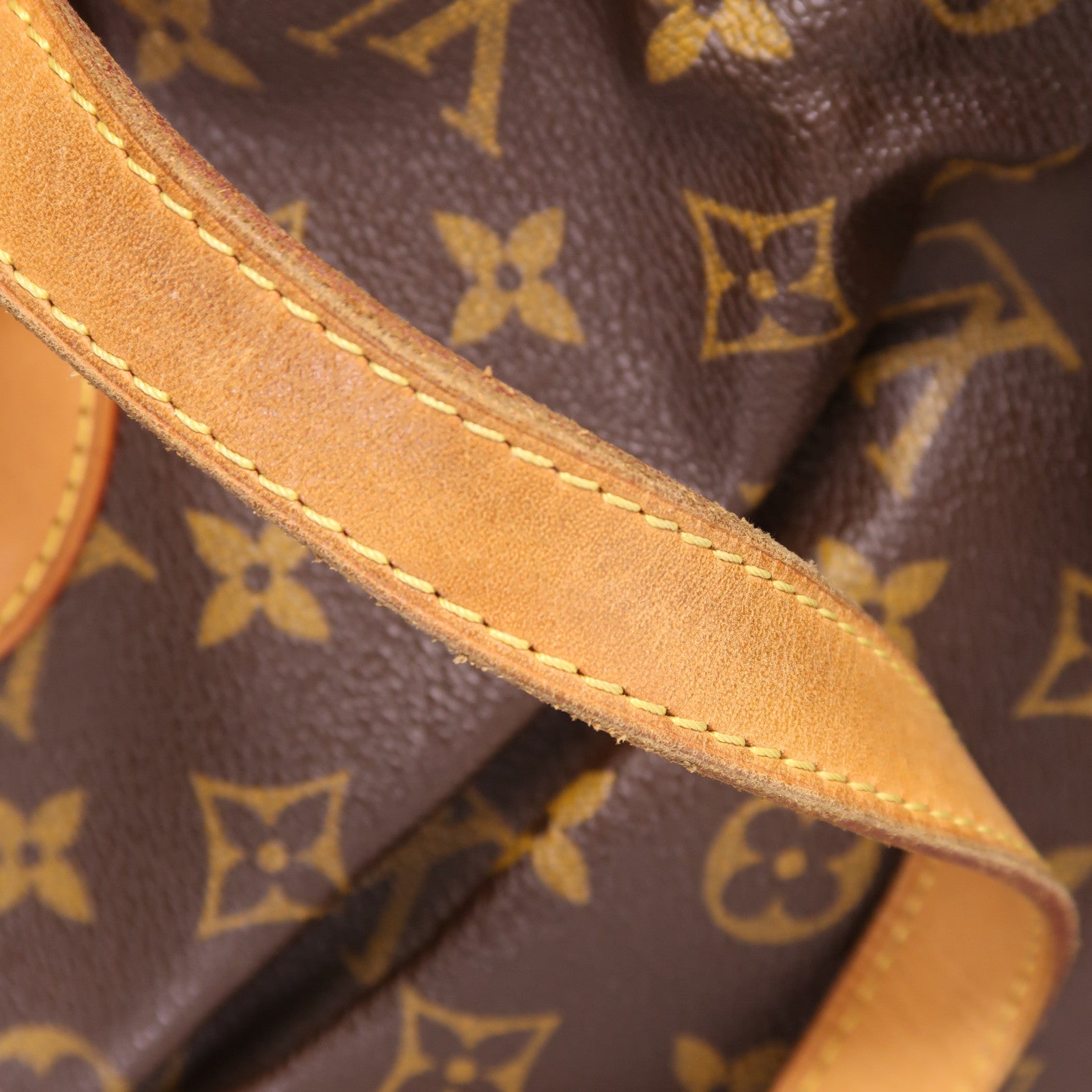 LOUIS VUITTON LV GHW Palermo PM 2 Way Shoulder Bag M40145 Monogram Brown