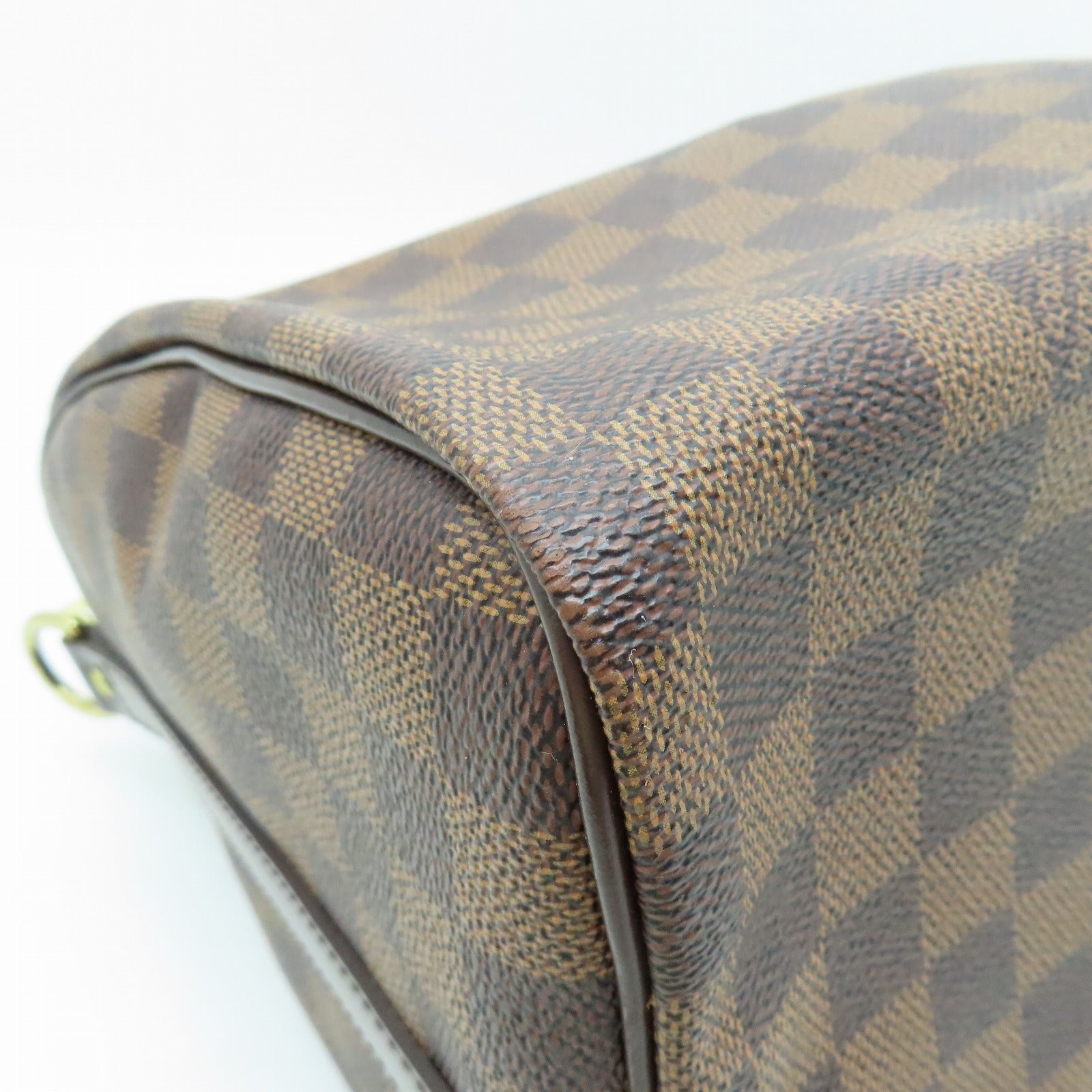 LOUIS VUITTON 【激減優惠】Damier Speedy Bandouliere 30金扣手挽肩背兩用袋啡色