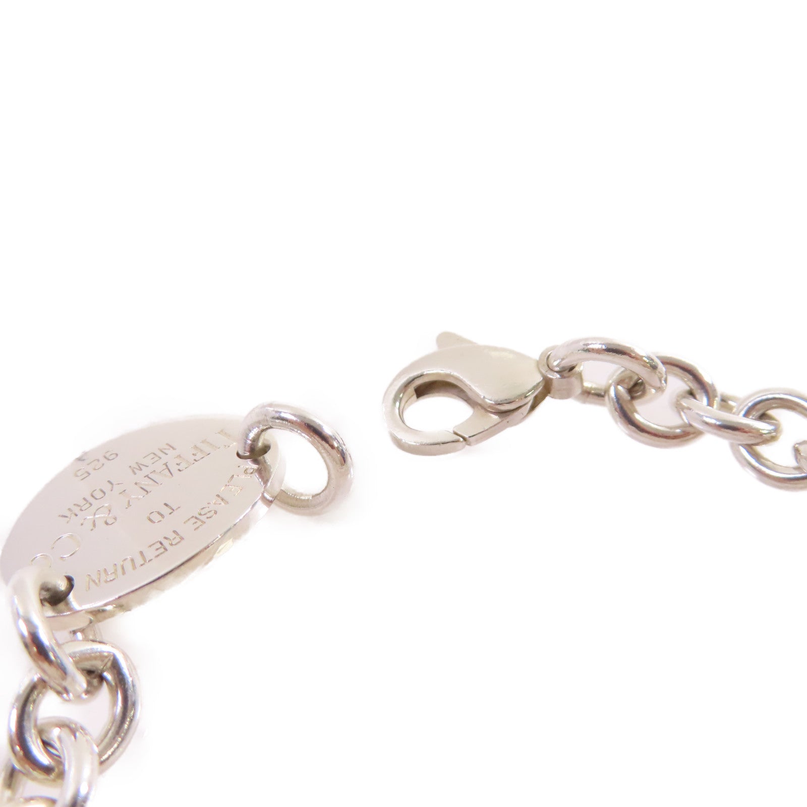 TIFFANY＆CO 925純銀Return to Tiffany Necklace項鍊