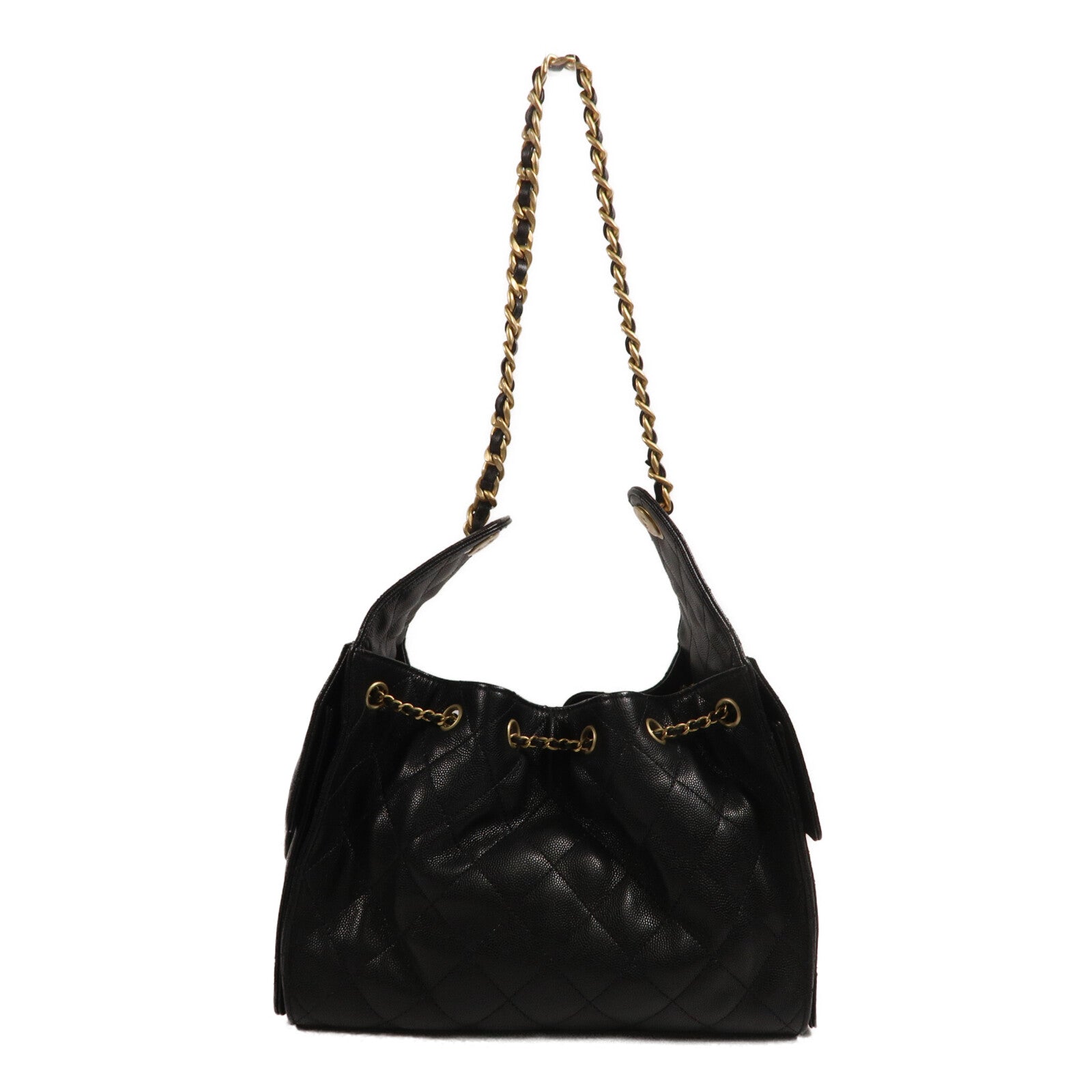 CHANEL 牛皮皮革Chanel 25 Small鏈帶肩背袋