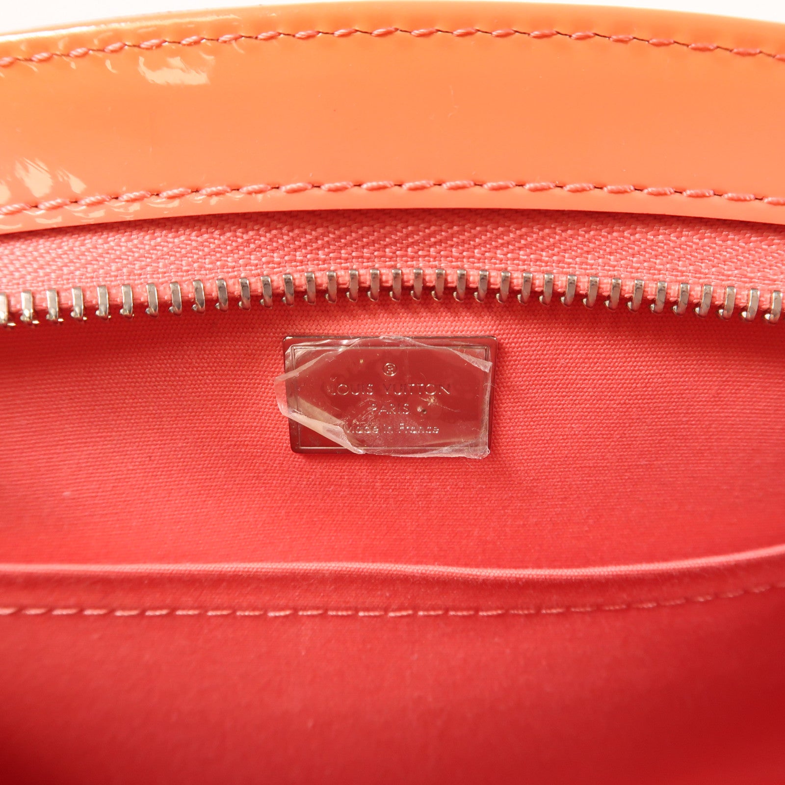 LOUIS VUITTON Monogram Vernis Shoulder Bag銀扣手挽肩背兩用袋
