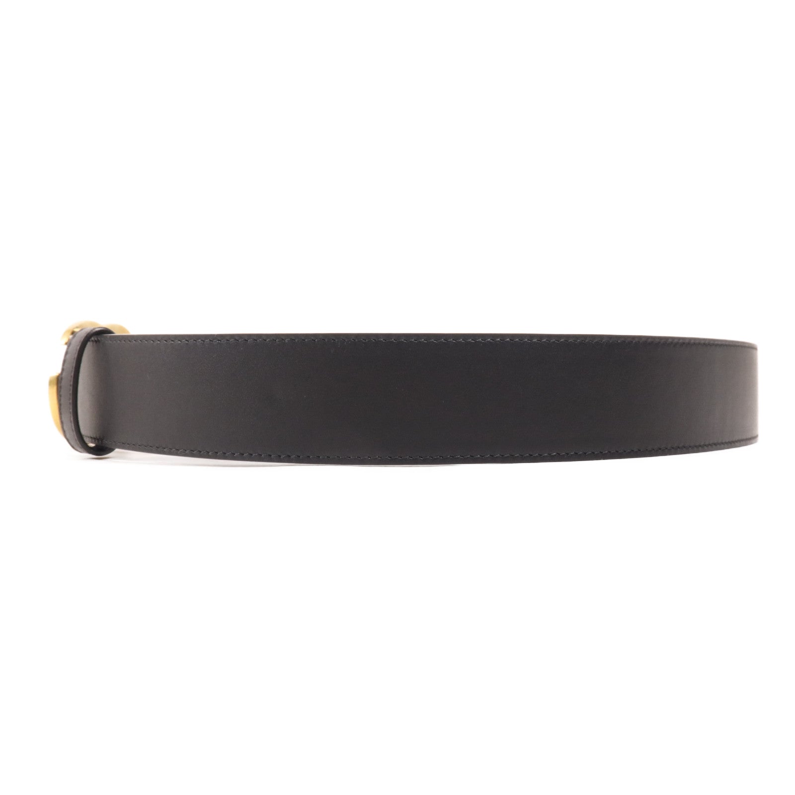 GUCCI 牛皮皮革Belt金扣皮帶