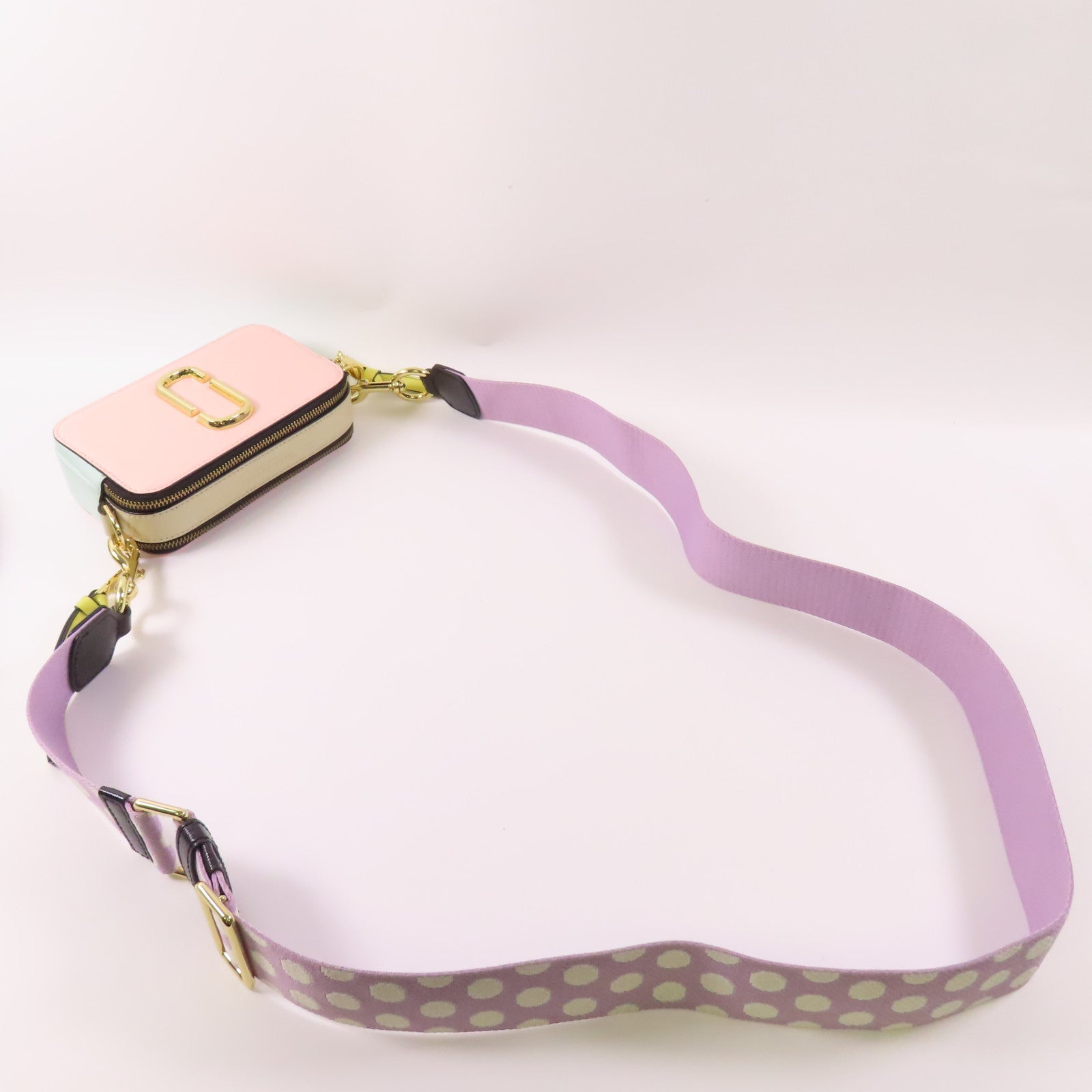 MARC JACOBS 牛皮皮革Snapshot金扣肩背袋