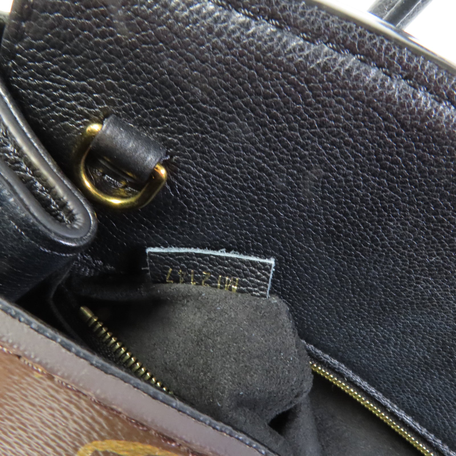 LOUIS VUITTON Monogram/牛皮皮革Florine金扣手挽肩背兩用袋