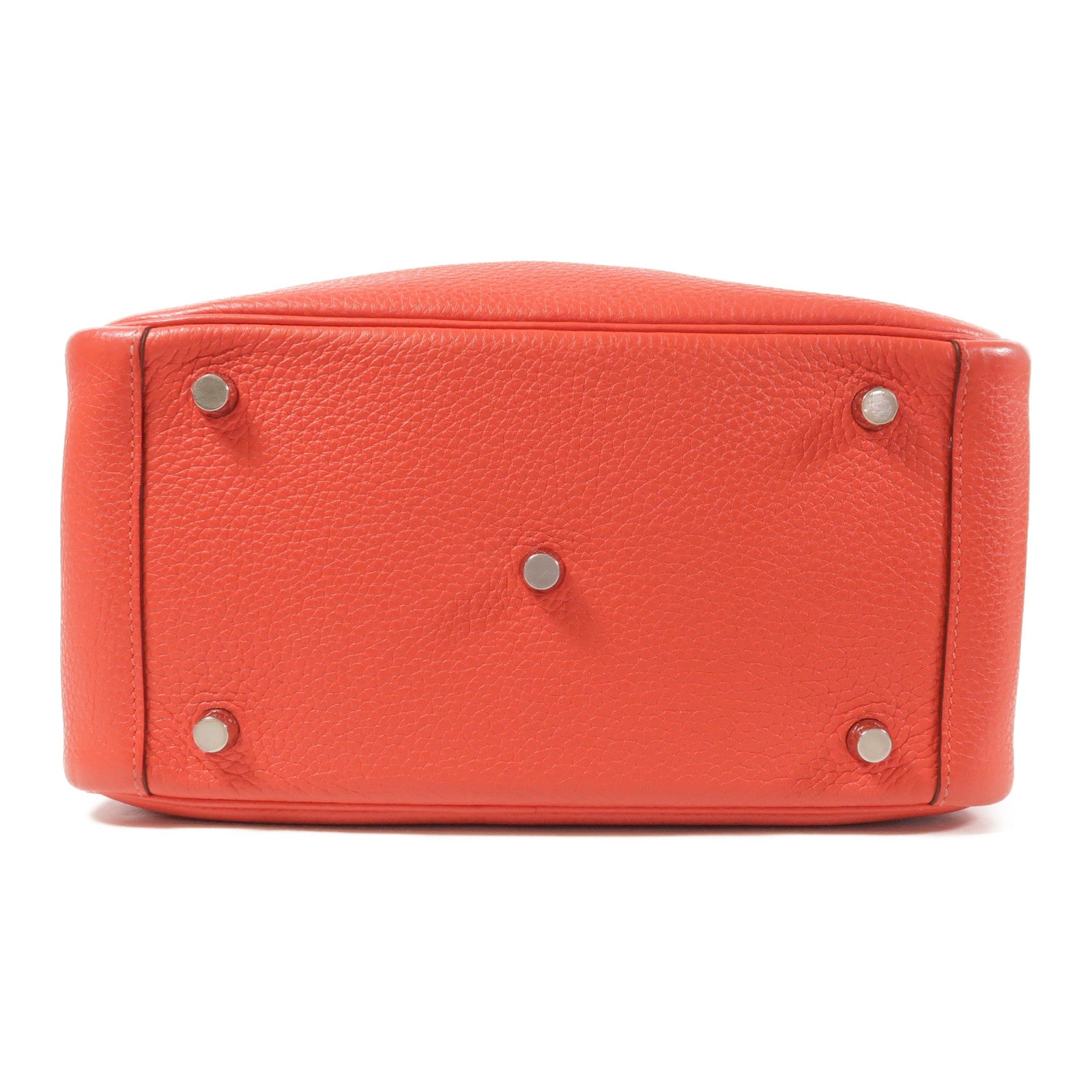 HERMES Clemence皮革Lindy 26銀扣手挽肩背兩用袋