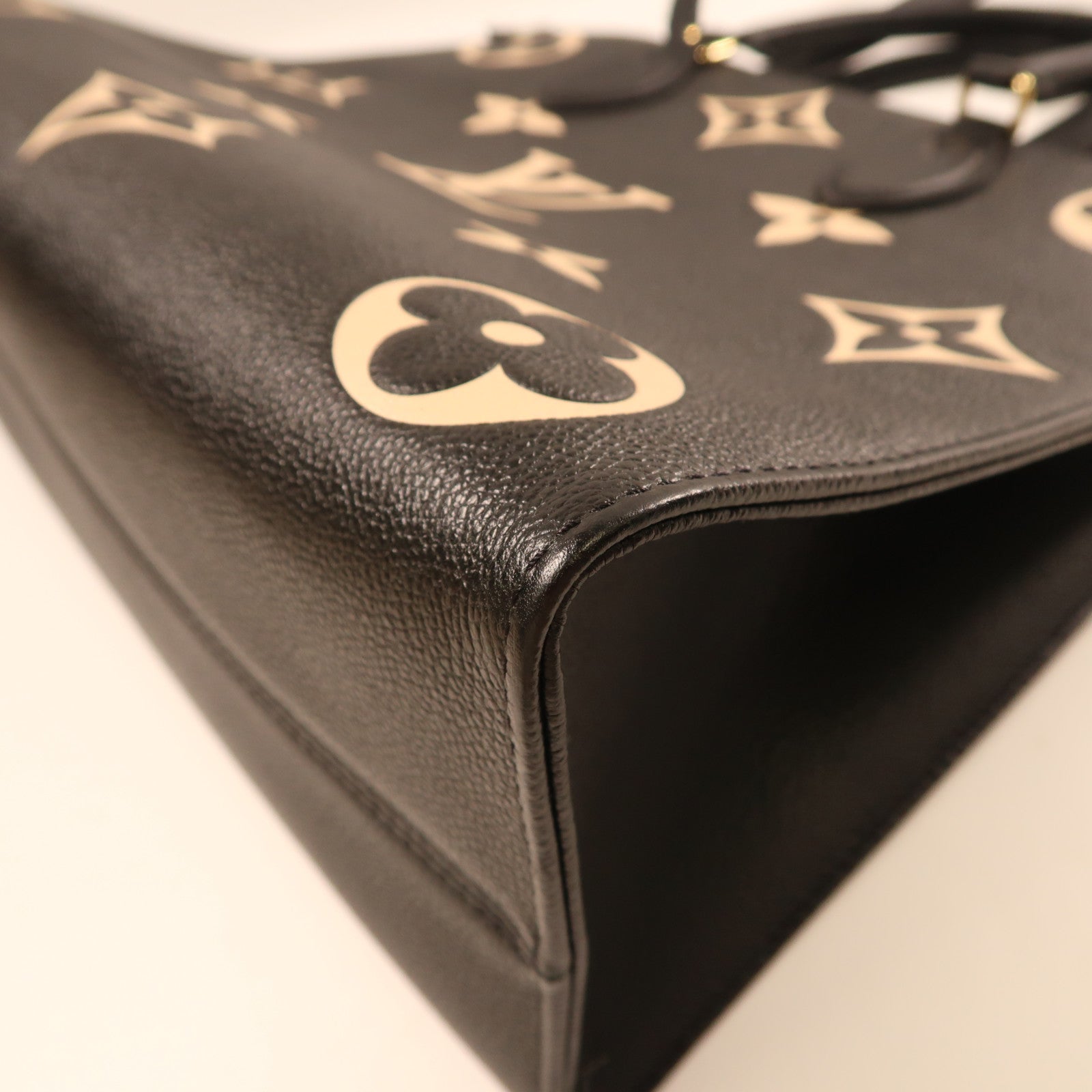 LOUIS VUITTON Monogram Empreinte OnTheGo MM金扣手挽肩背兩用袋