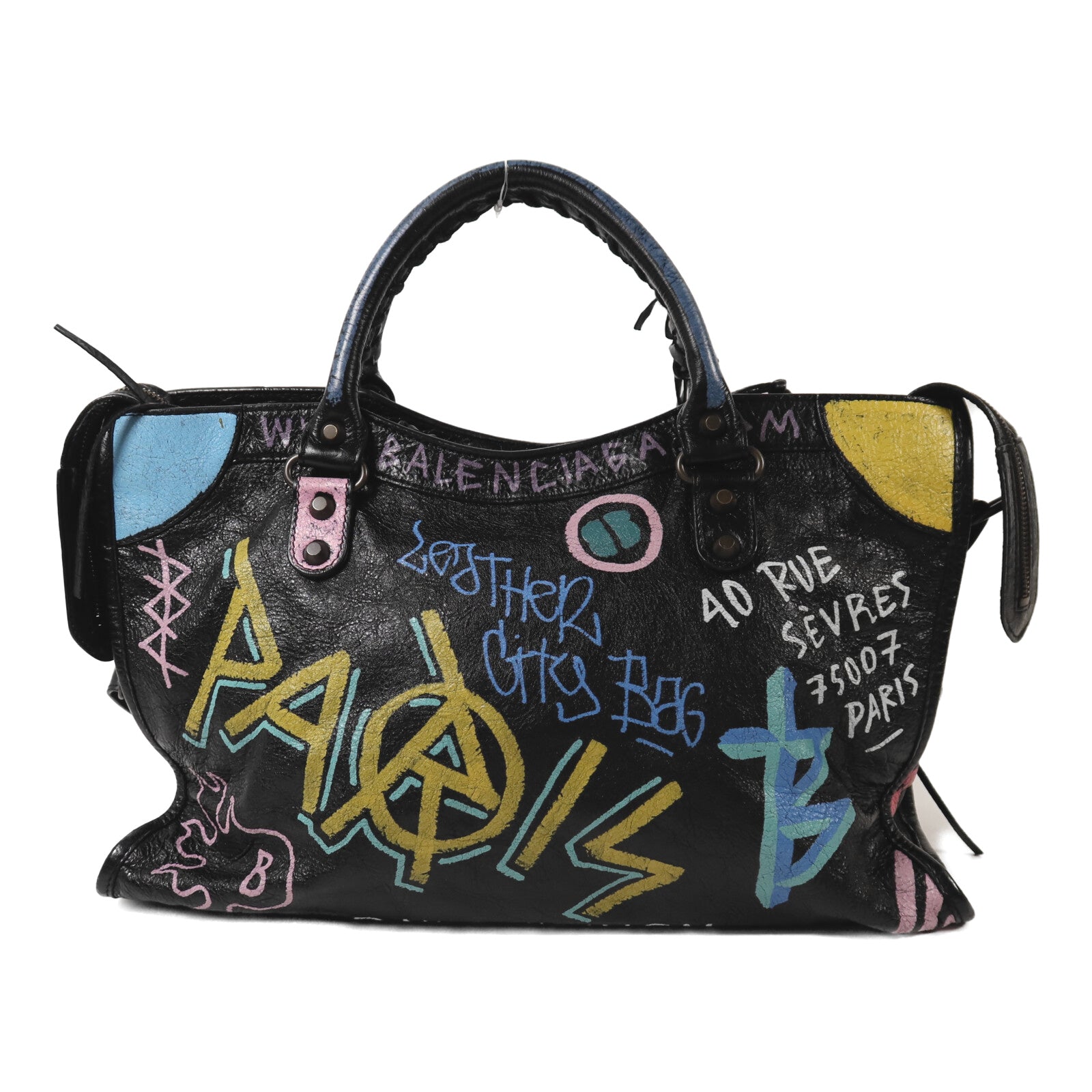 BALENCIAGA 牛皮皮革Classic City Bag手挽肩背兩用袋