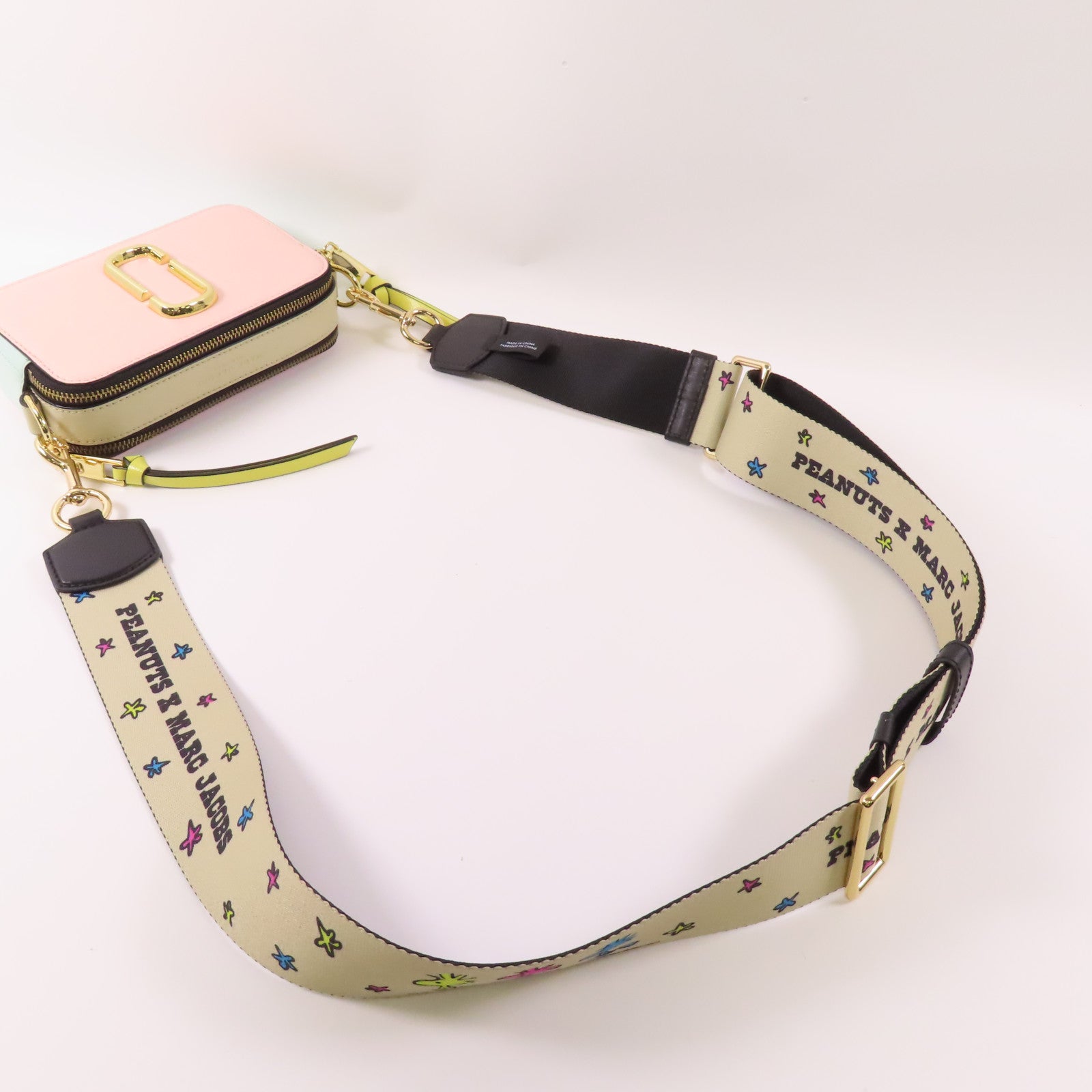 MARC JACOBS 牛皮皮革Snapshot金扣肩背袋