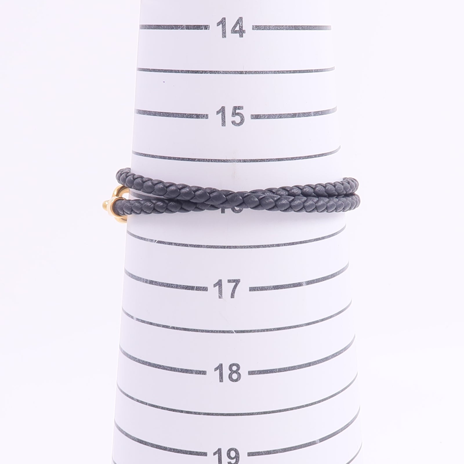 HERMES Swift皮革Roulis Double Tour Bracelet手帶Noir