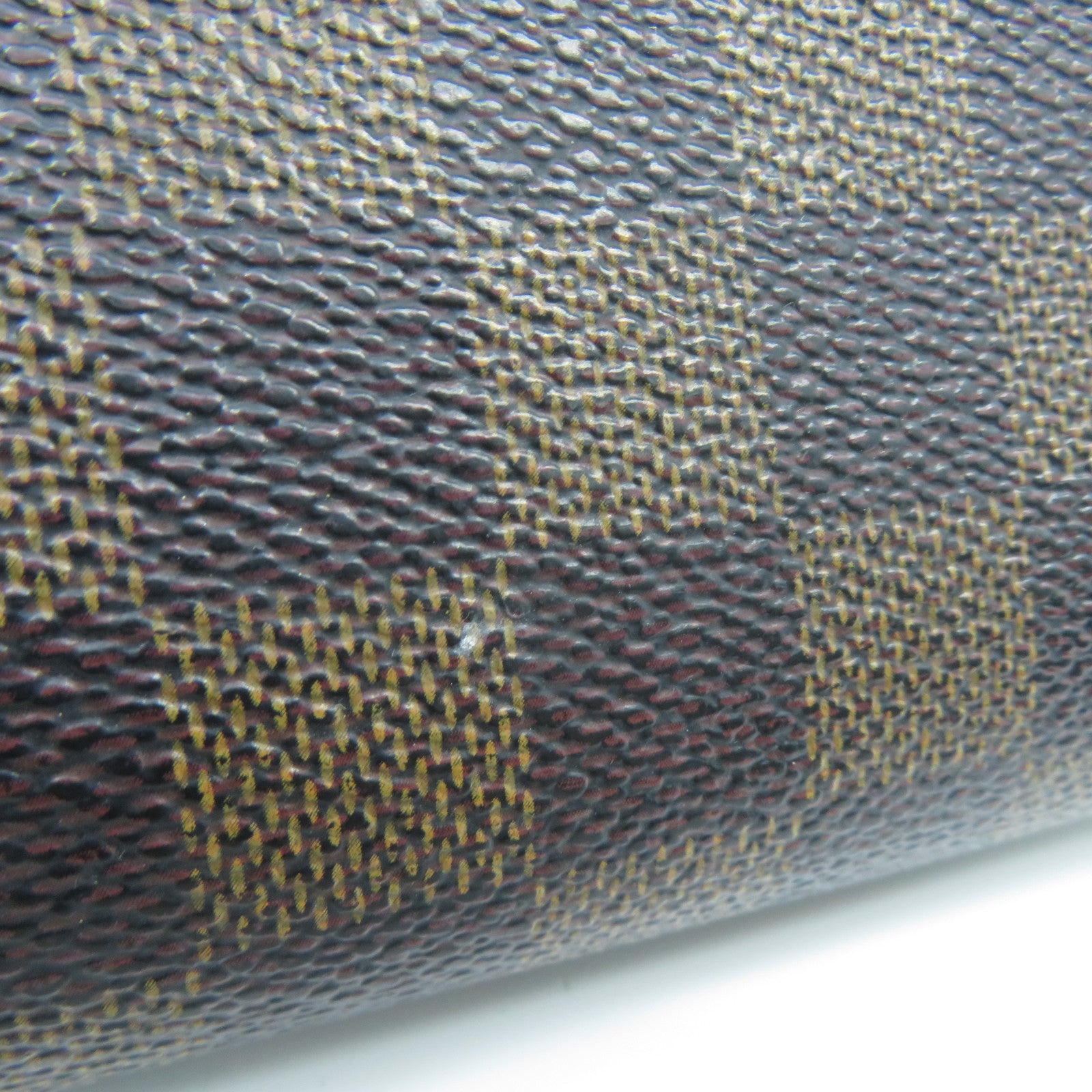 LOUIS VUITTON Damier Rivera MM金扣手挽袋啡色