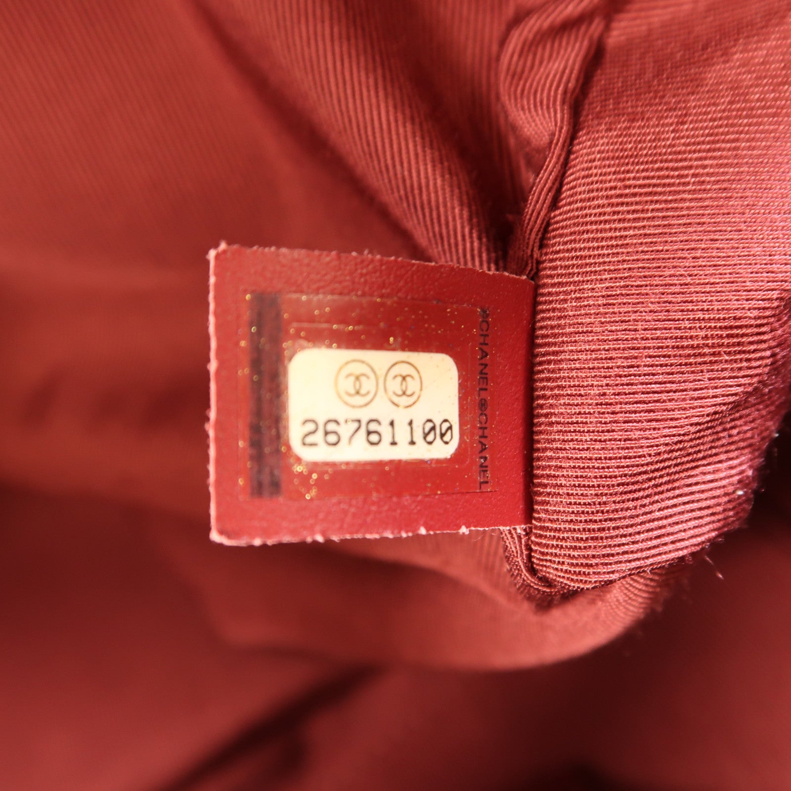 CHANEL 羊皮皮革Shoulder Bag金扣手挽肩背兩用袋