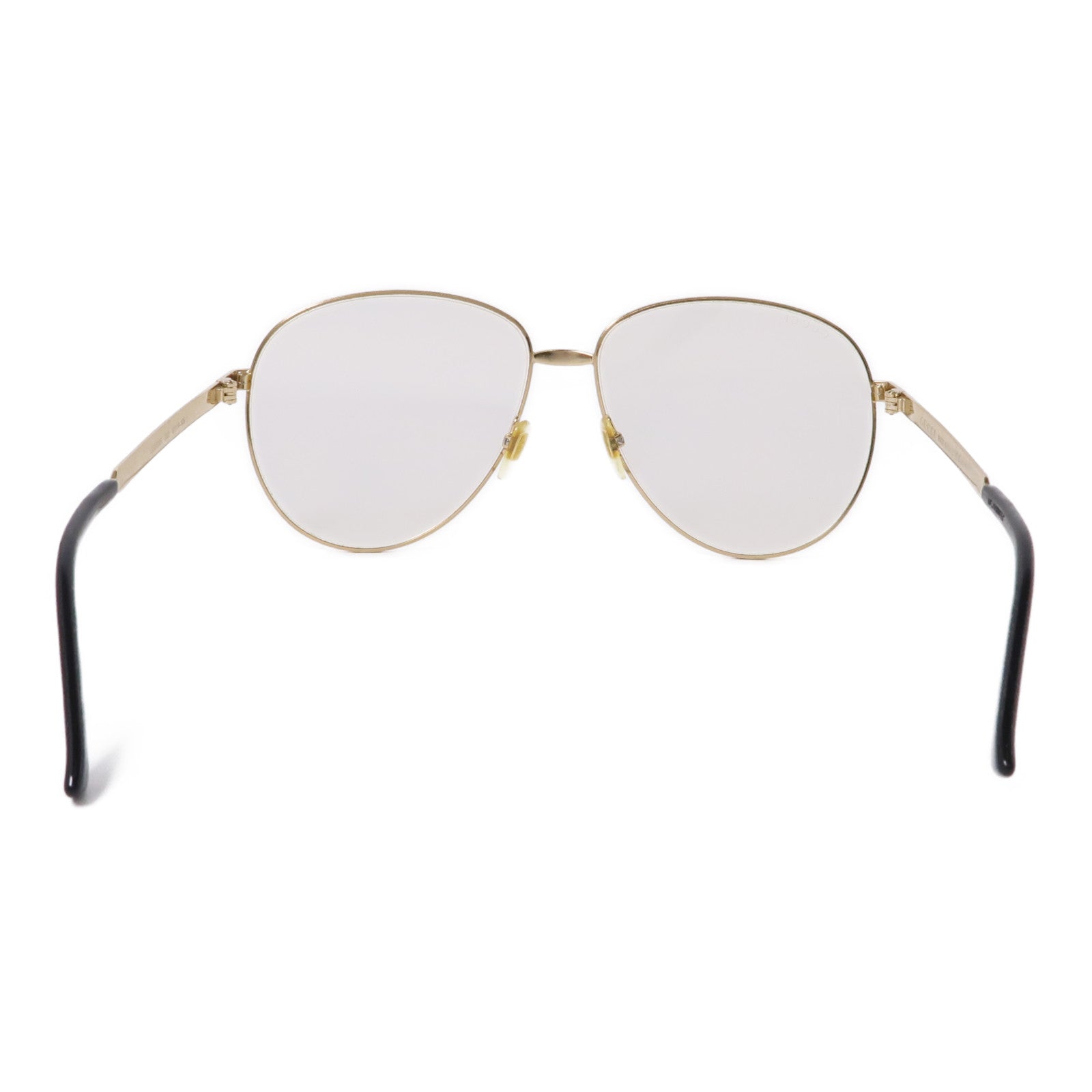 GUCCI 金屬Glasses金扣眼鏡金色