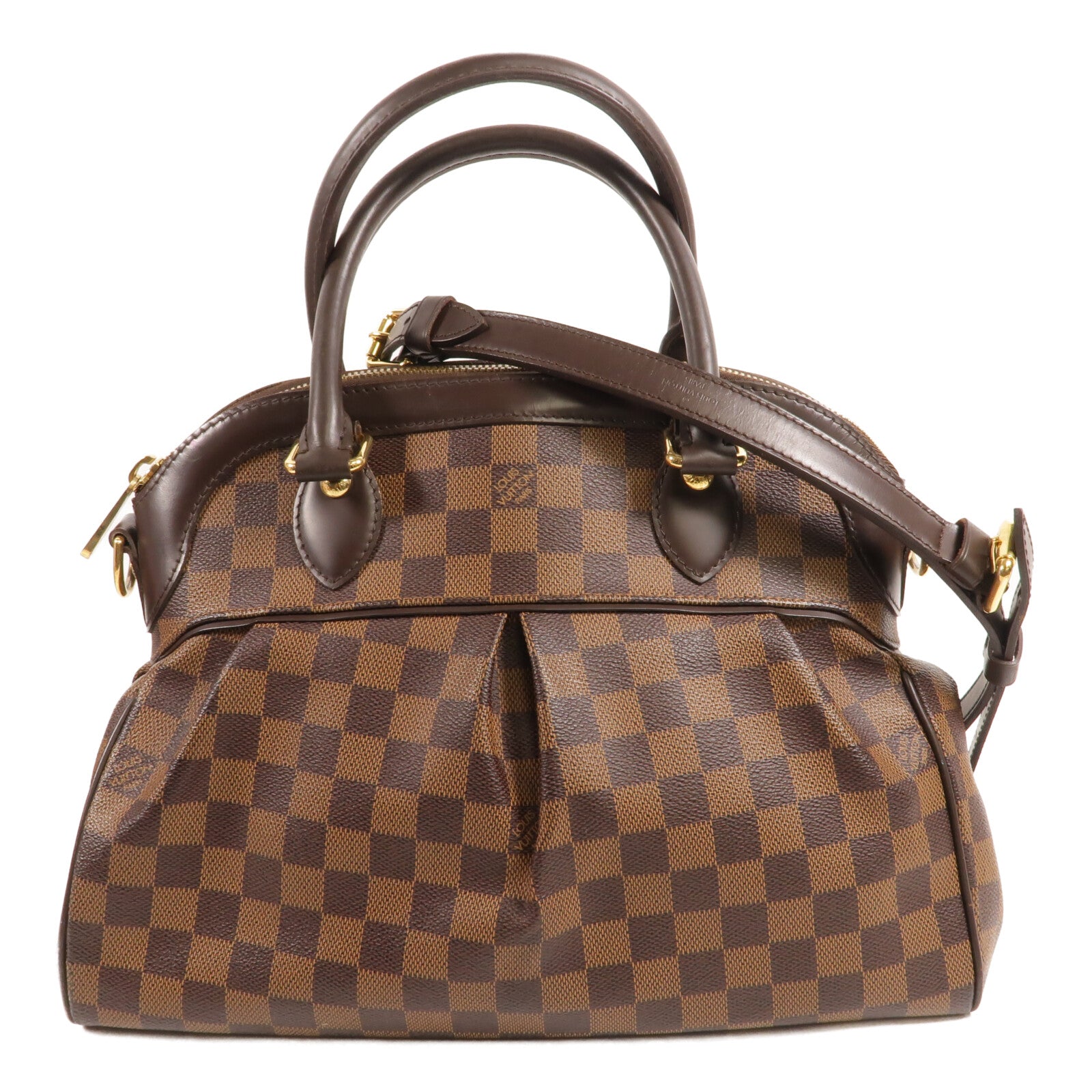 LOUIS VUITTON Damier Trevi GM手挽肩背兩用袋