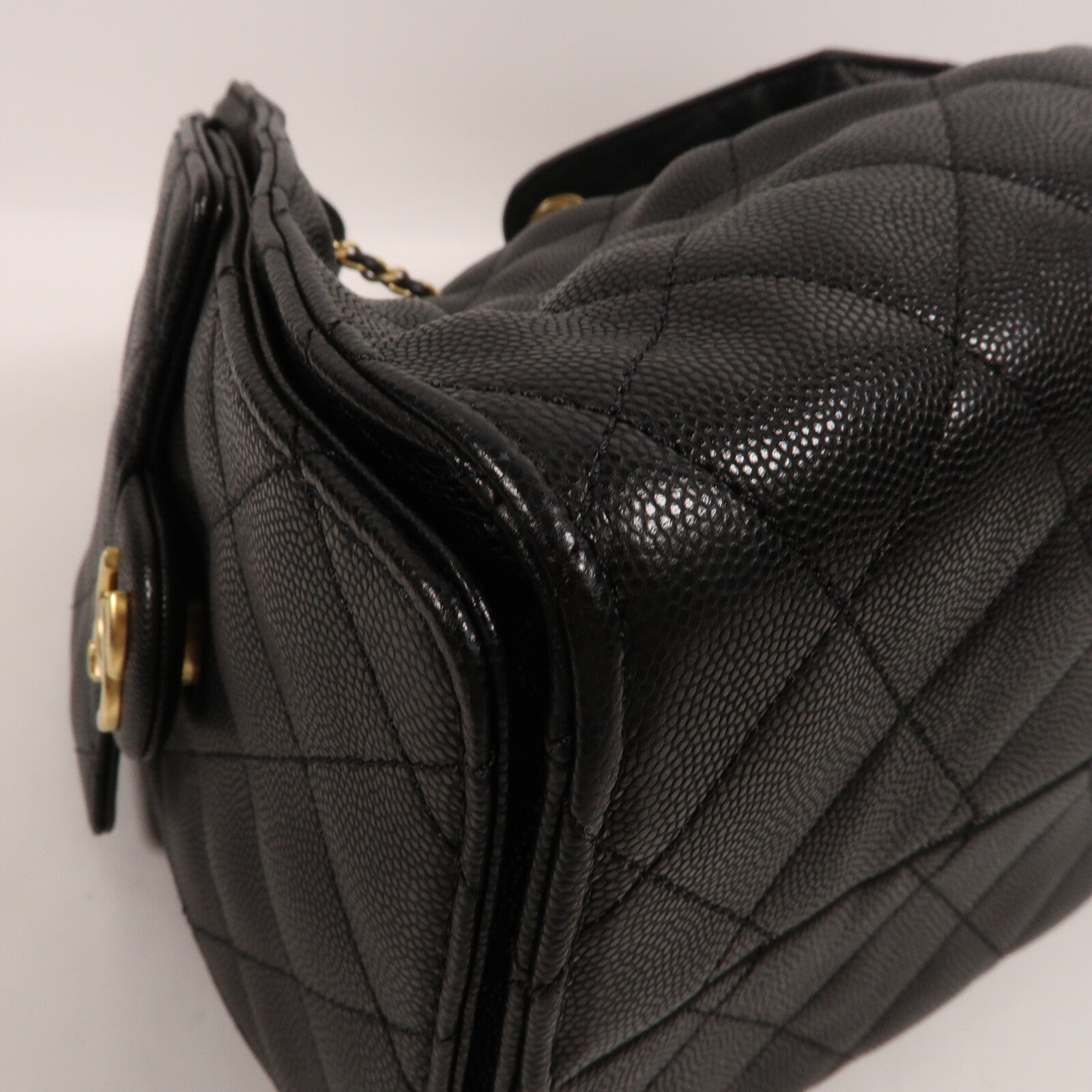 CHANEL 牛皮皮革Chanel 25 Small鏈帶肩背袋