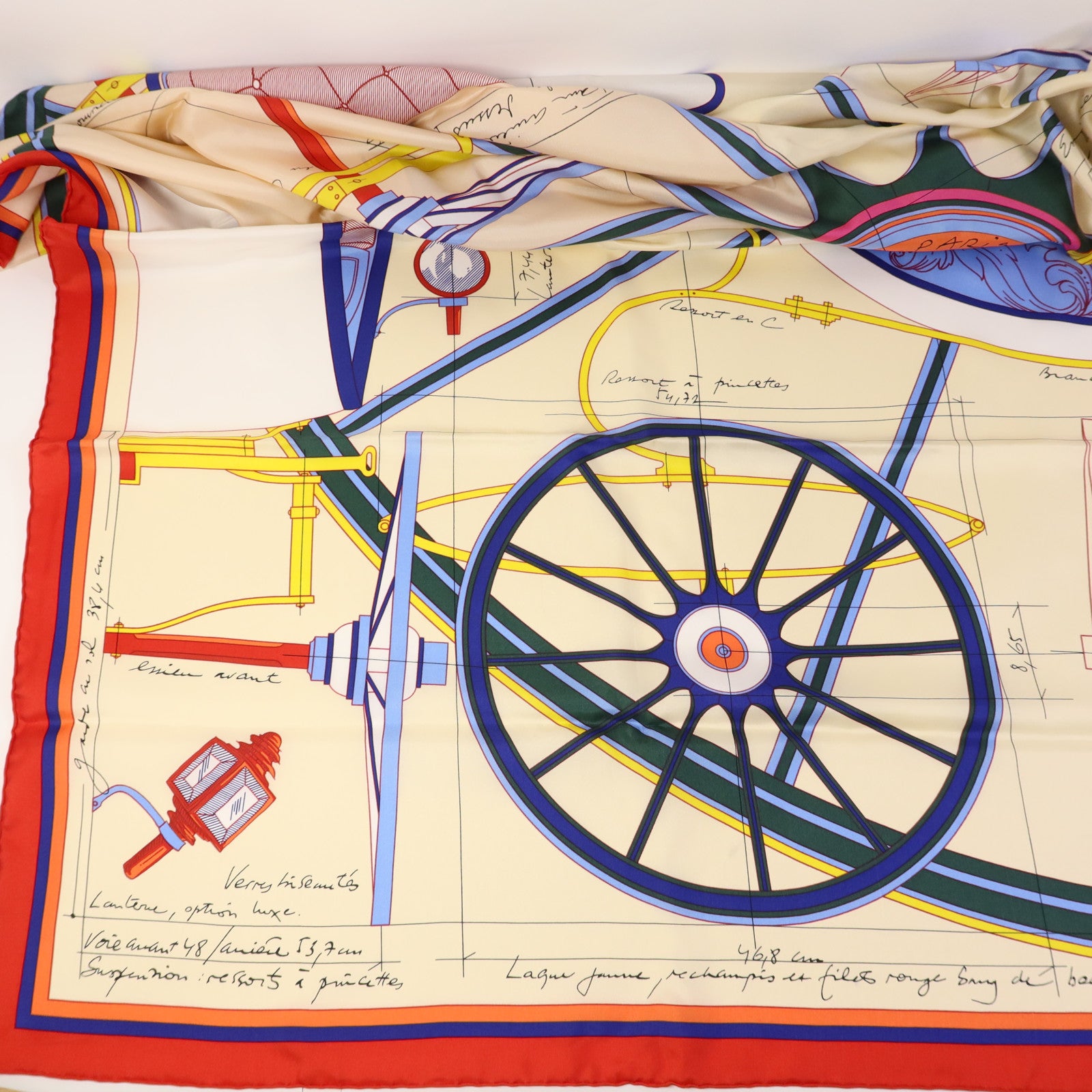 HERMES 絲質Scarf 140X140絲巾