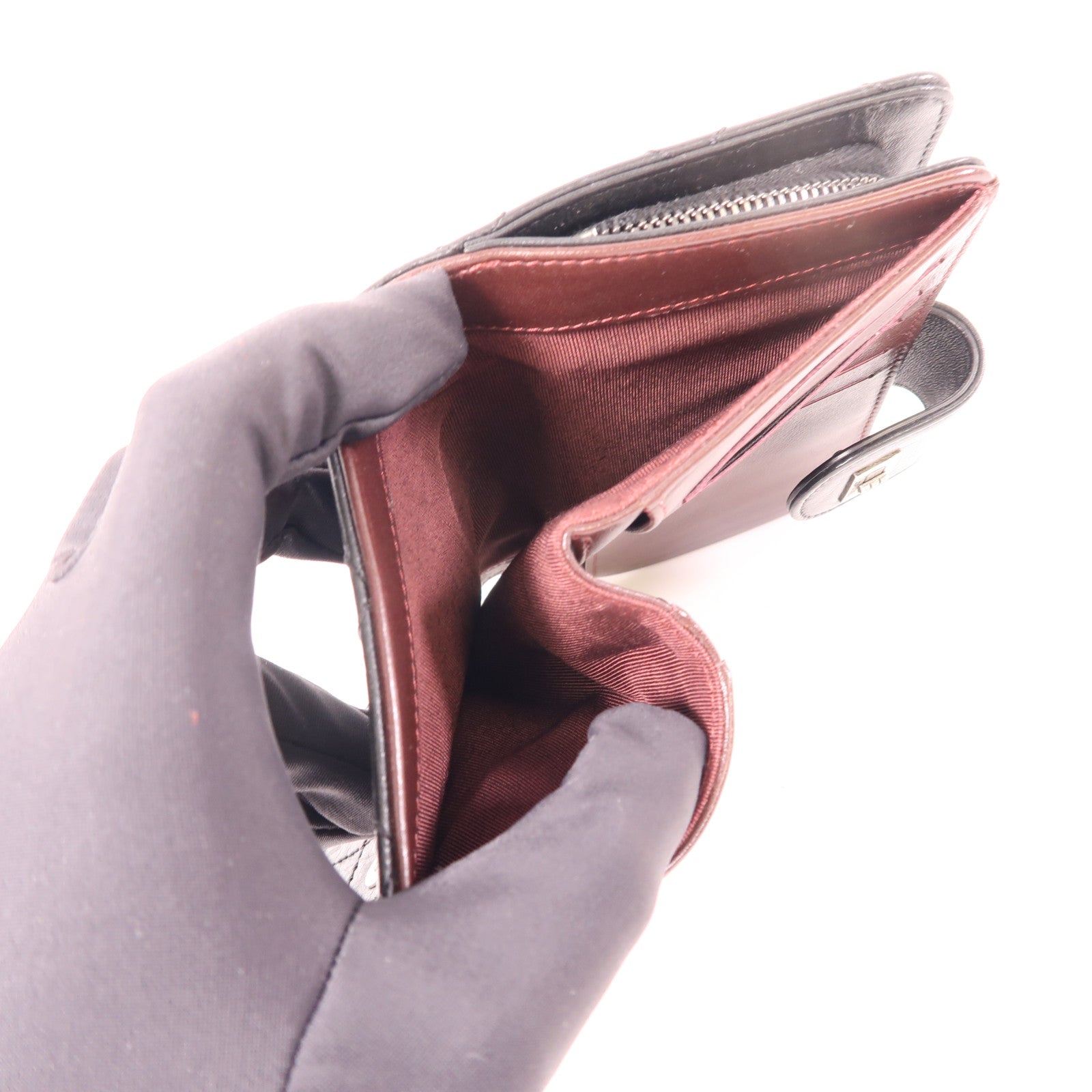 CHANEL 【激減優惠】牛皮皮革2.55 Wallet錢包