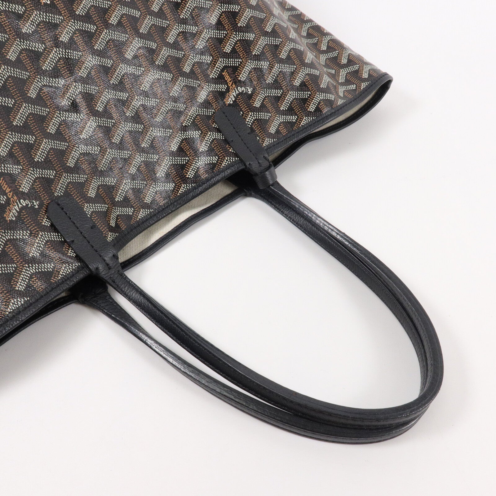 GOYARD 塗層帆布Saint Louis PM手挽袋