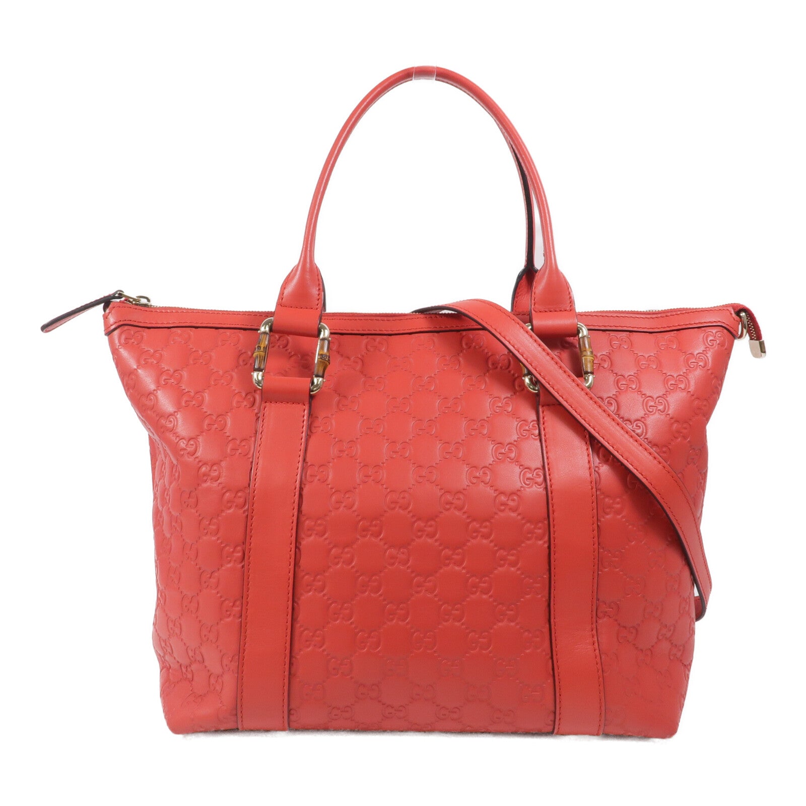 GUCCI 牛皮皮革2 Way Shoulder手挽肩背兩用袋