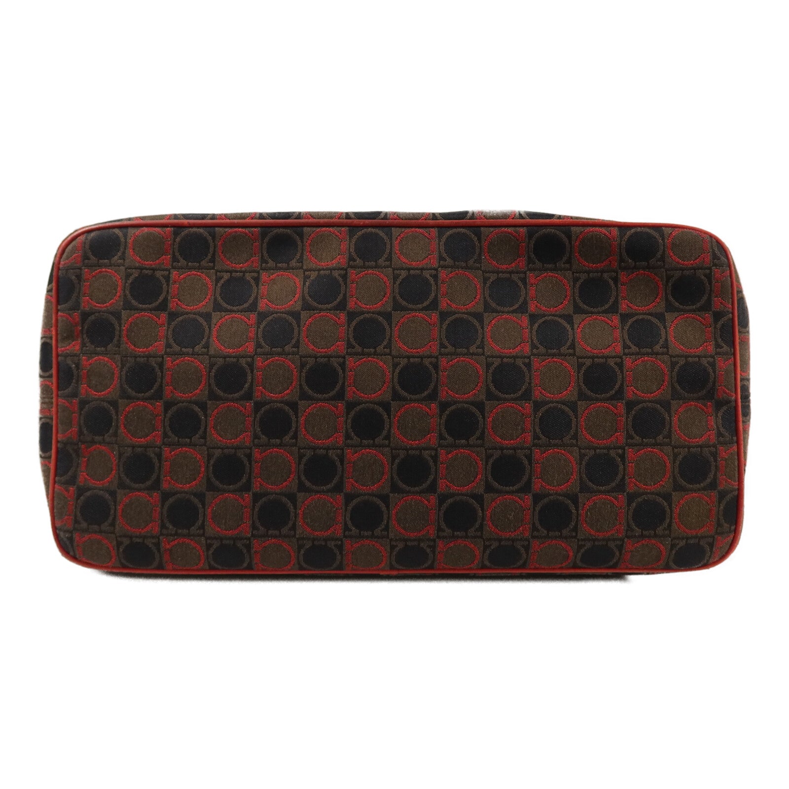 Salvatore Ferragamo 帆布Gancini Tote Bag手挽袋