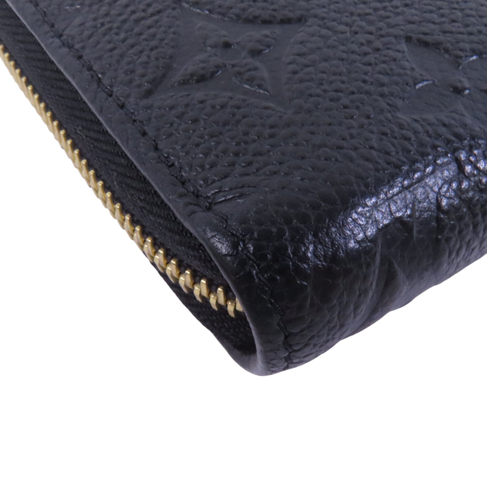 LOUIS VUITTON Monogram Empreinte Zippy Long Wallet金扣拉鏈長錢包