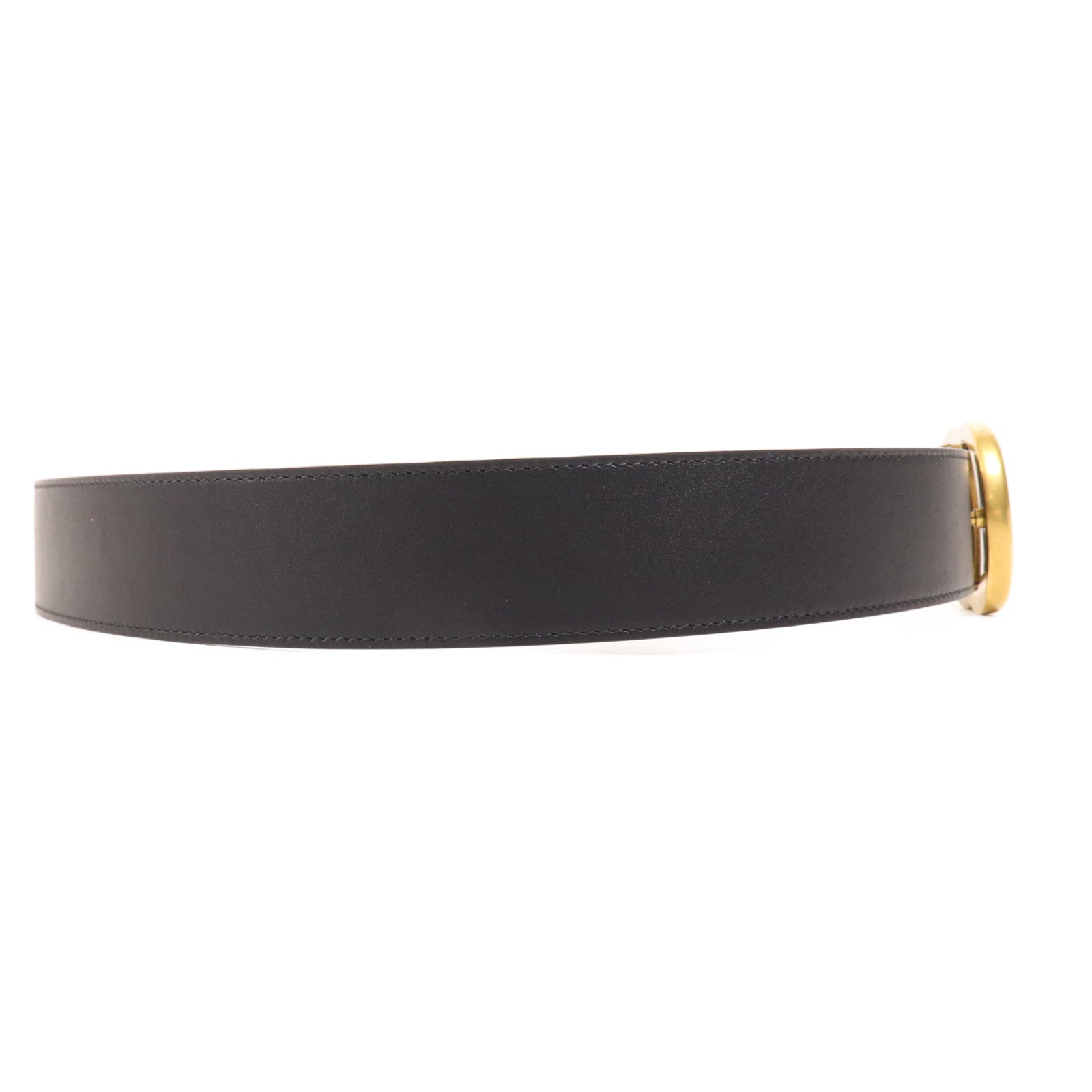 GUCCI 牛皮皮革Belt金扣皮帶