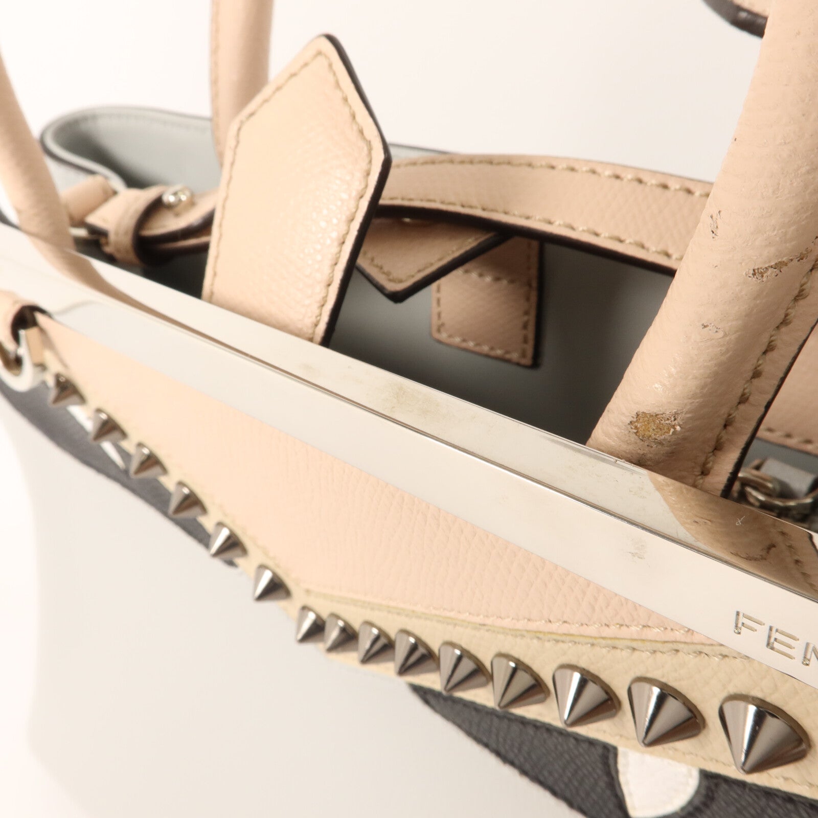 FENDI 牛皮皮革2Jours手挽肩背兩用袋