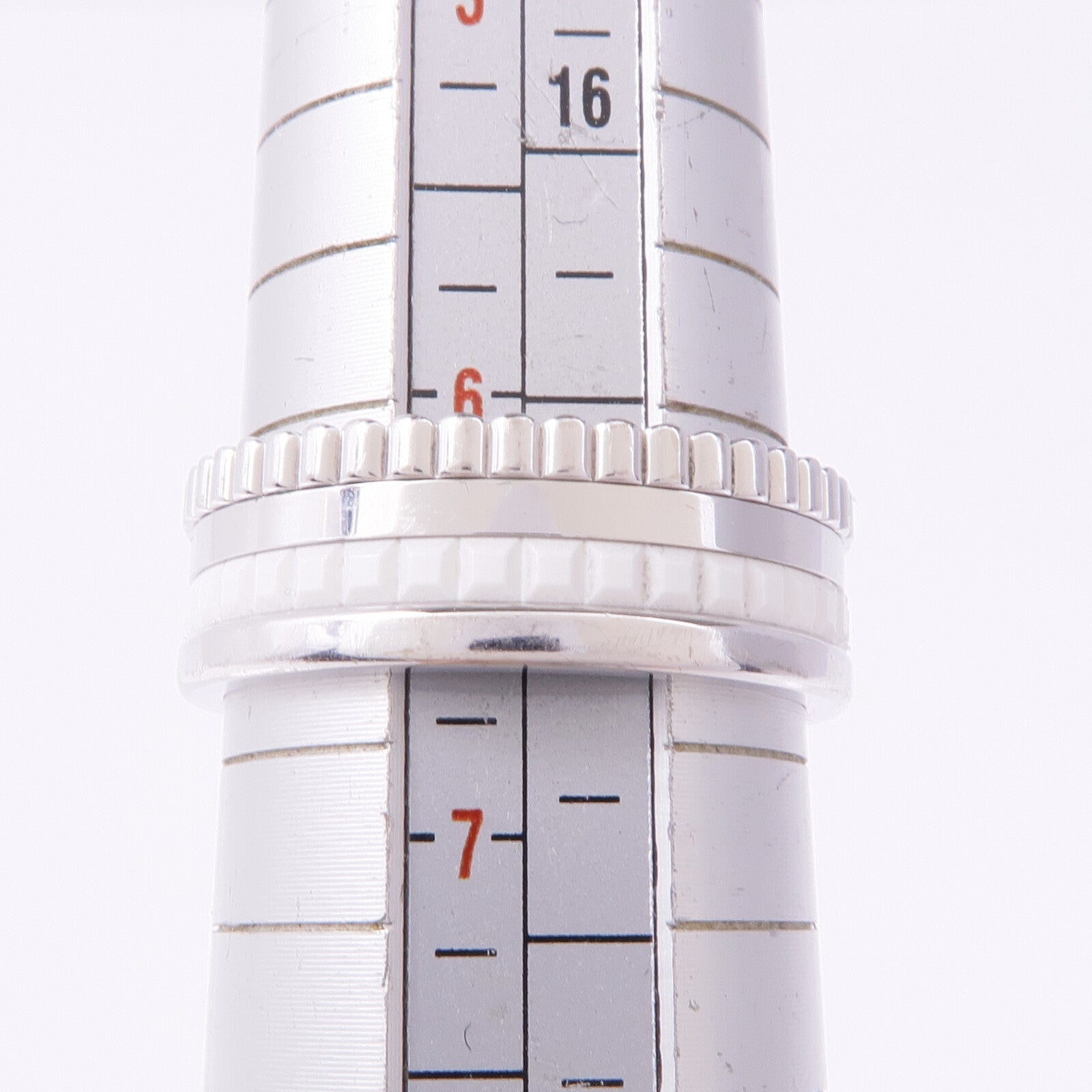 Boucheron 18K白金Quatre Double White Ring戒指Boucheron#53/US#6.25