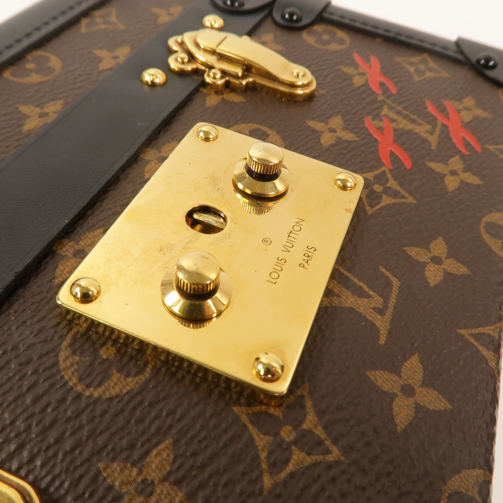 LOUIS VUITTON Monogram Petite Malle肩背袋