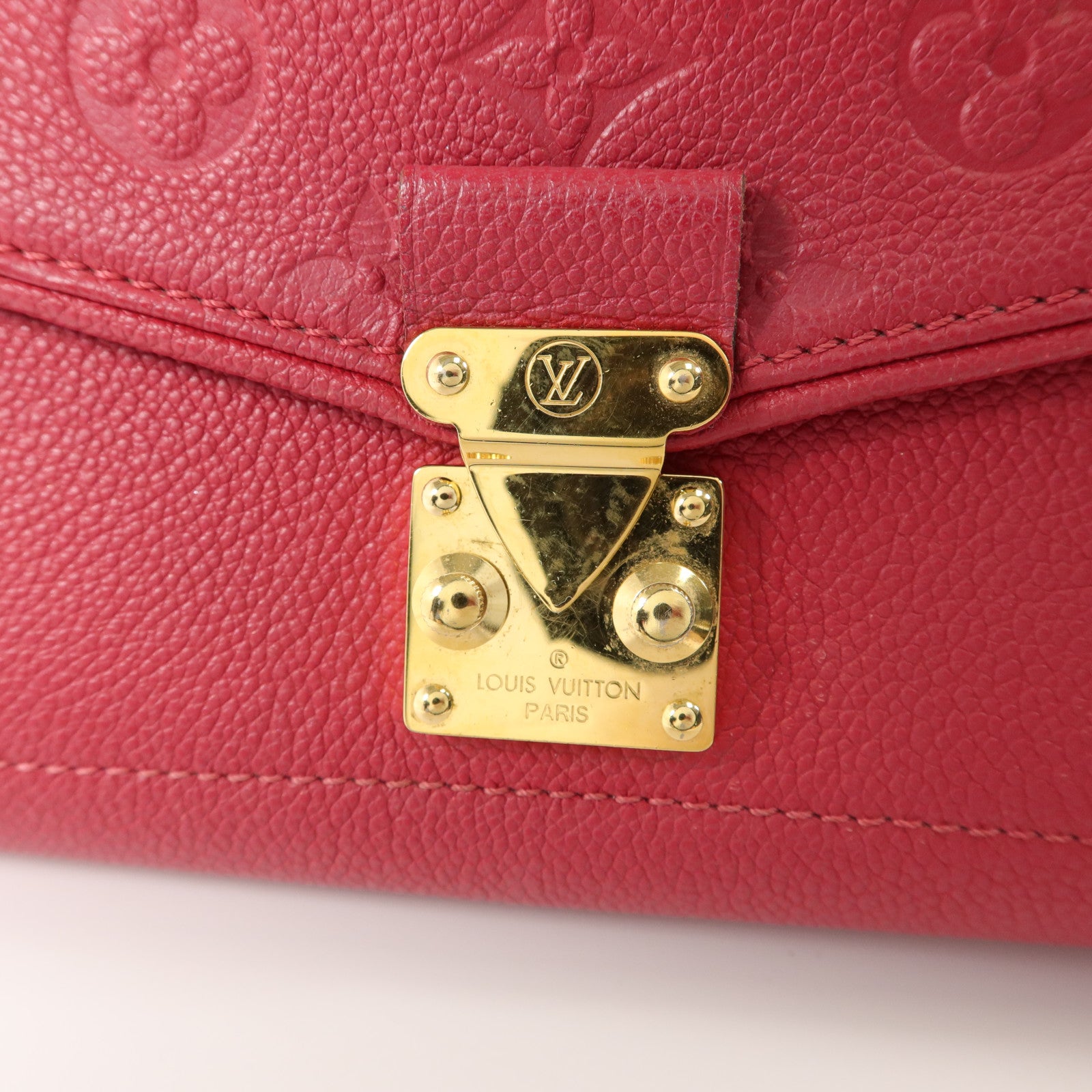 LOUIS VUITTON Monogram Empreinte Saint Germain PM鏈帶肩背袋