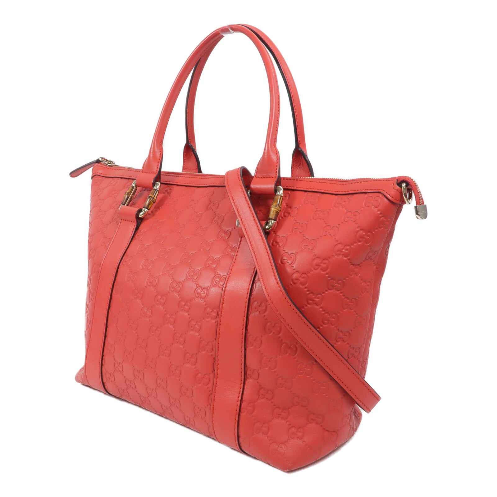 GUCCI 牛皮皮革2 Way Shoulder手挽肩背兩用袋