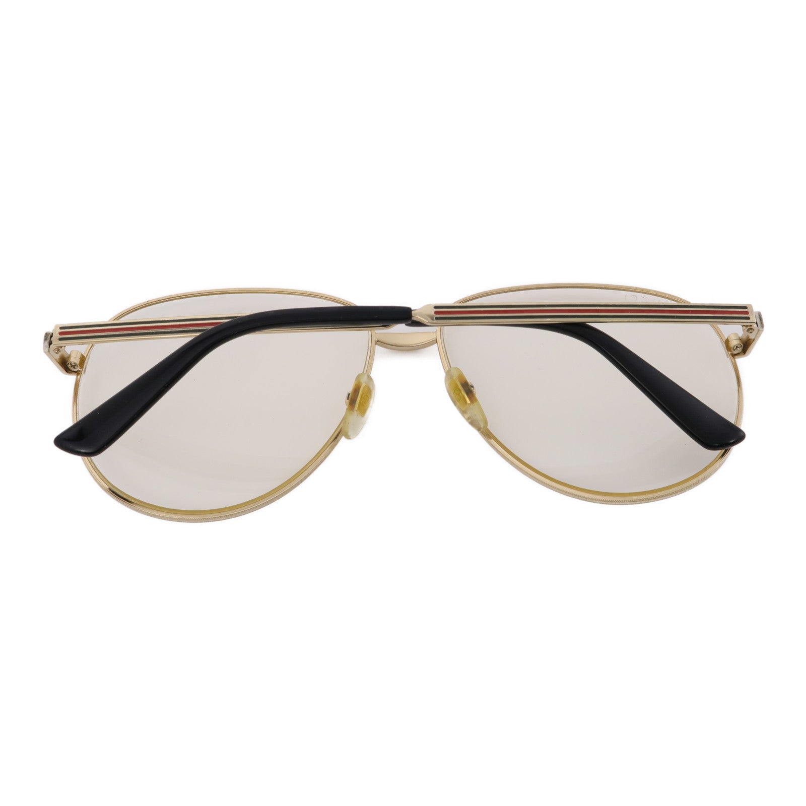 GUCCI 金屬Glasses金扣眼鏡金色