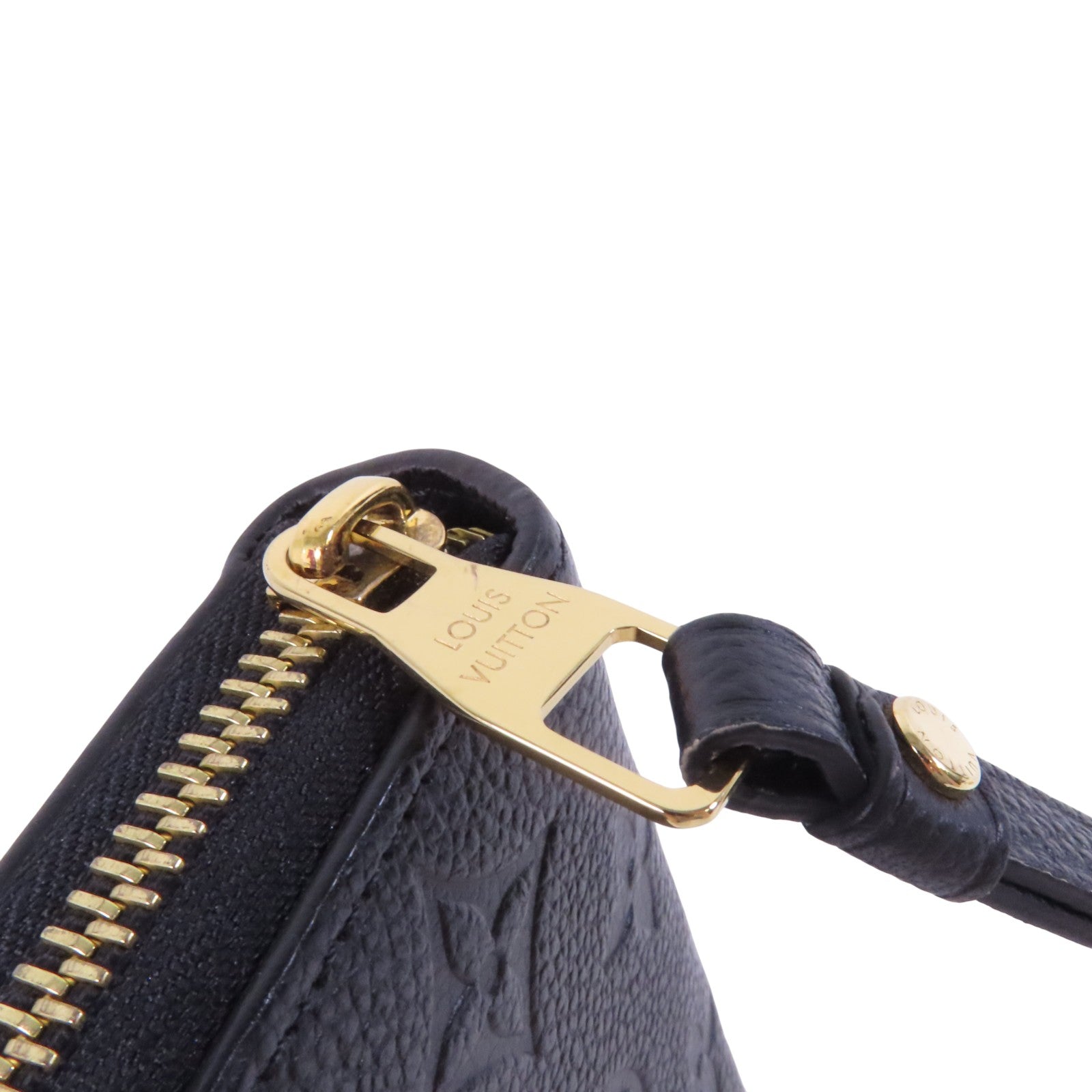 LOUIS VUITTON Monogram Empreinte Zippy Long Wallet金扣拉鏈長錢包