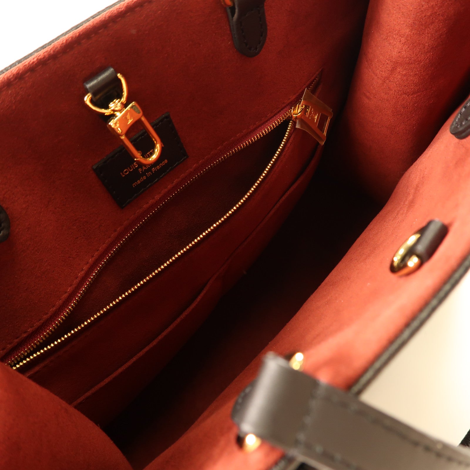 LOUIS VUITTON Monogram Empreinte OnTheGo MM金扣手挽肩背兩用袋