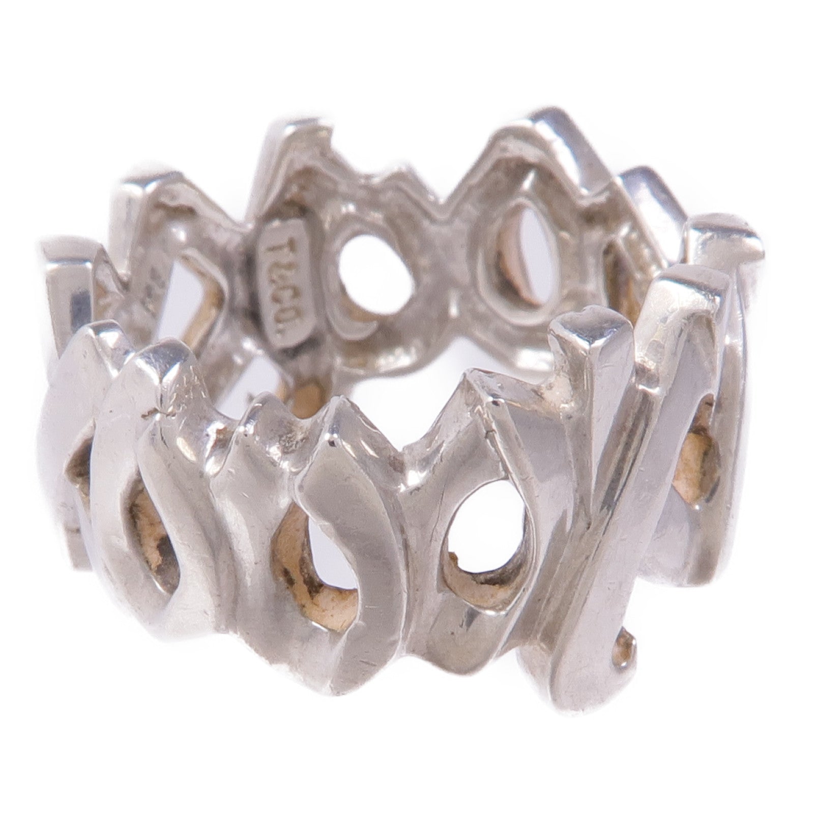 TIFFANY＆CO 925純銀Silver Ring戒指US#5.75