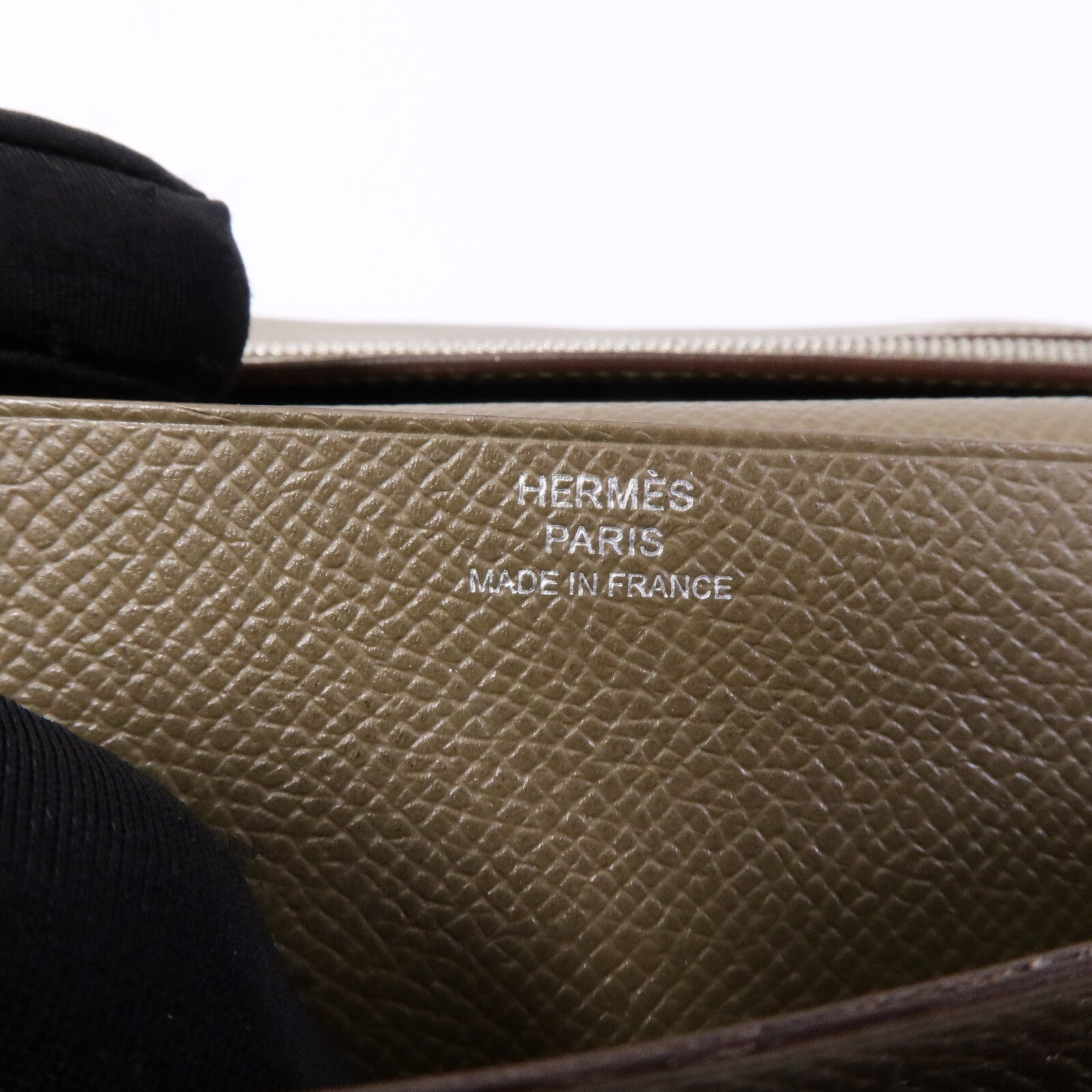 HERMES Epsom皮革Bearn Long Wallet長錢包Etoupe