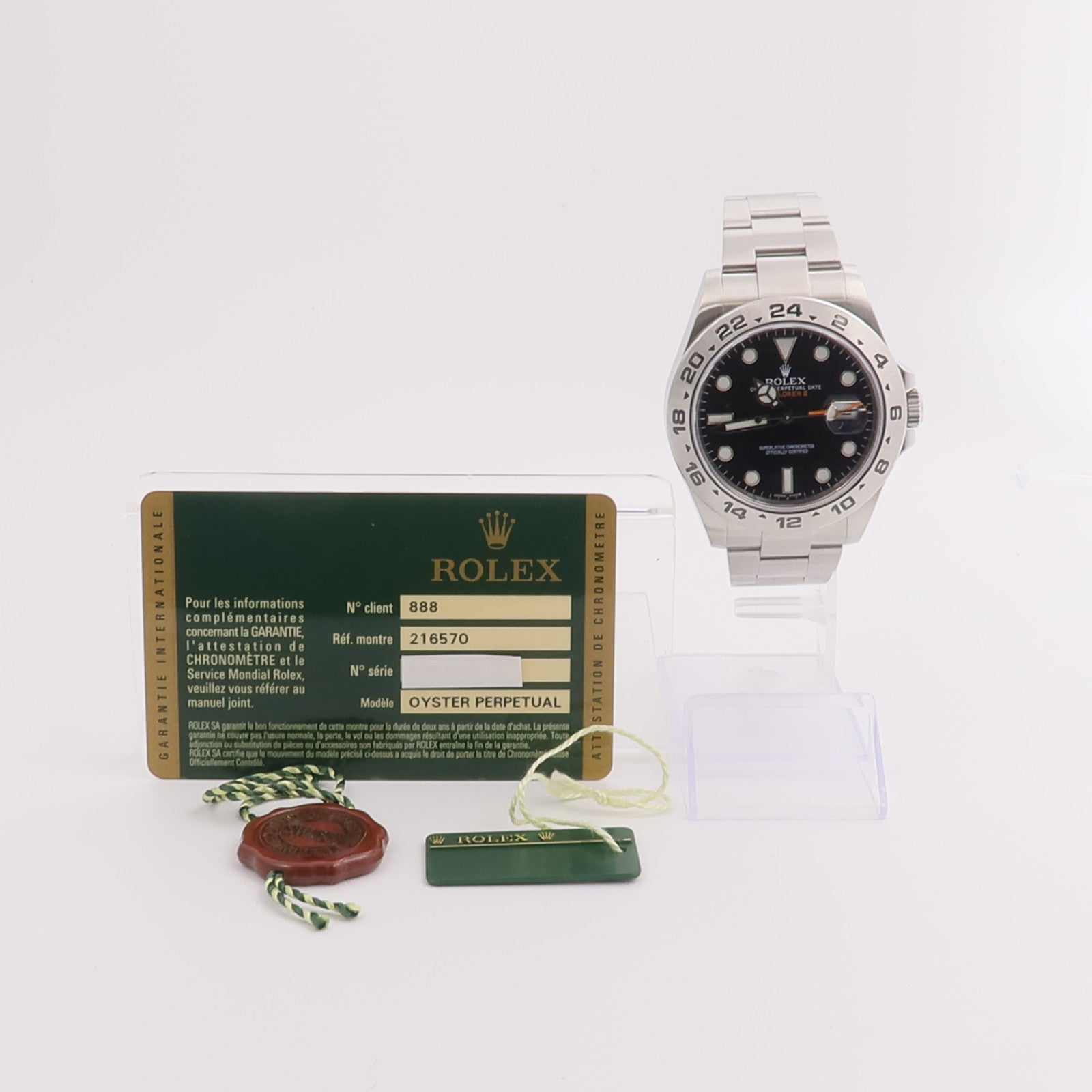 ROLEX Explorer II 216570