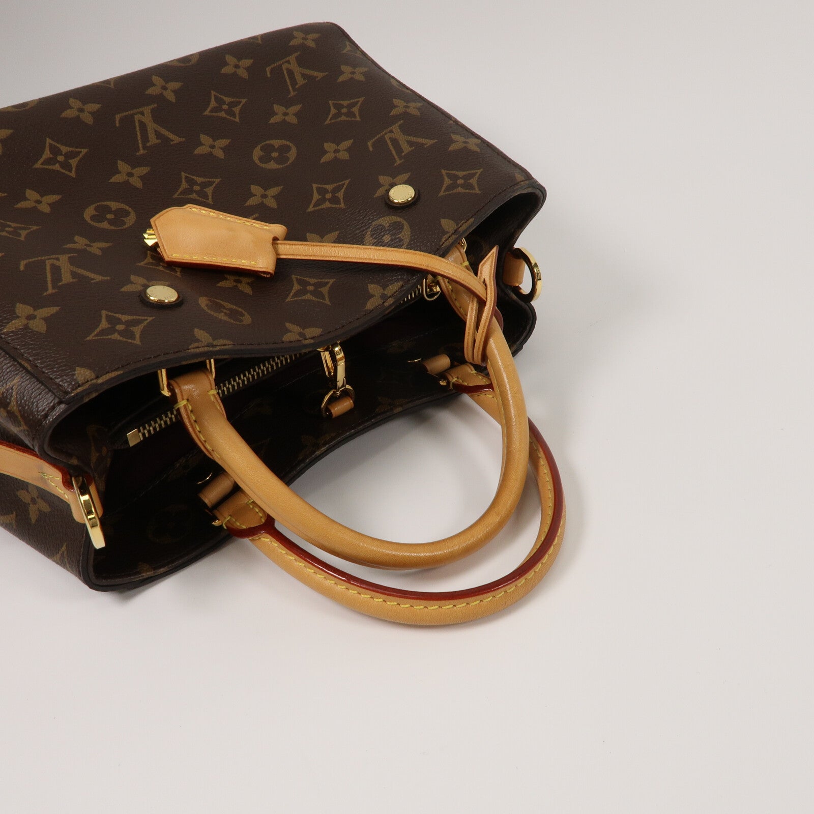 LOUIS VUITTON Monogram Montaigne BB手挽肩背兩用袋