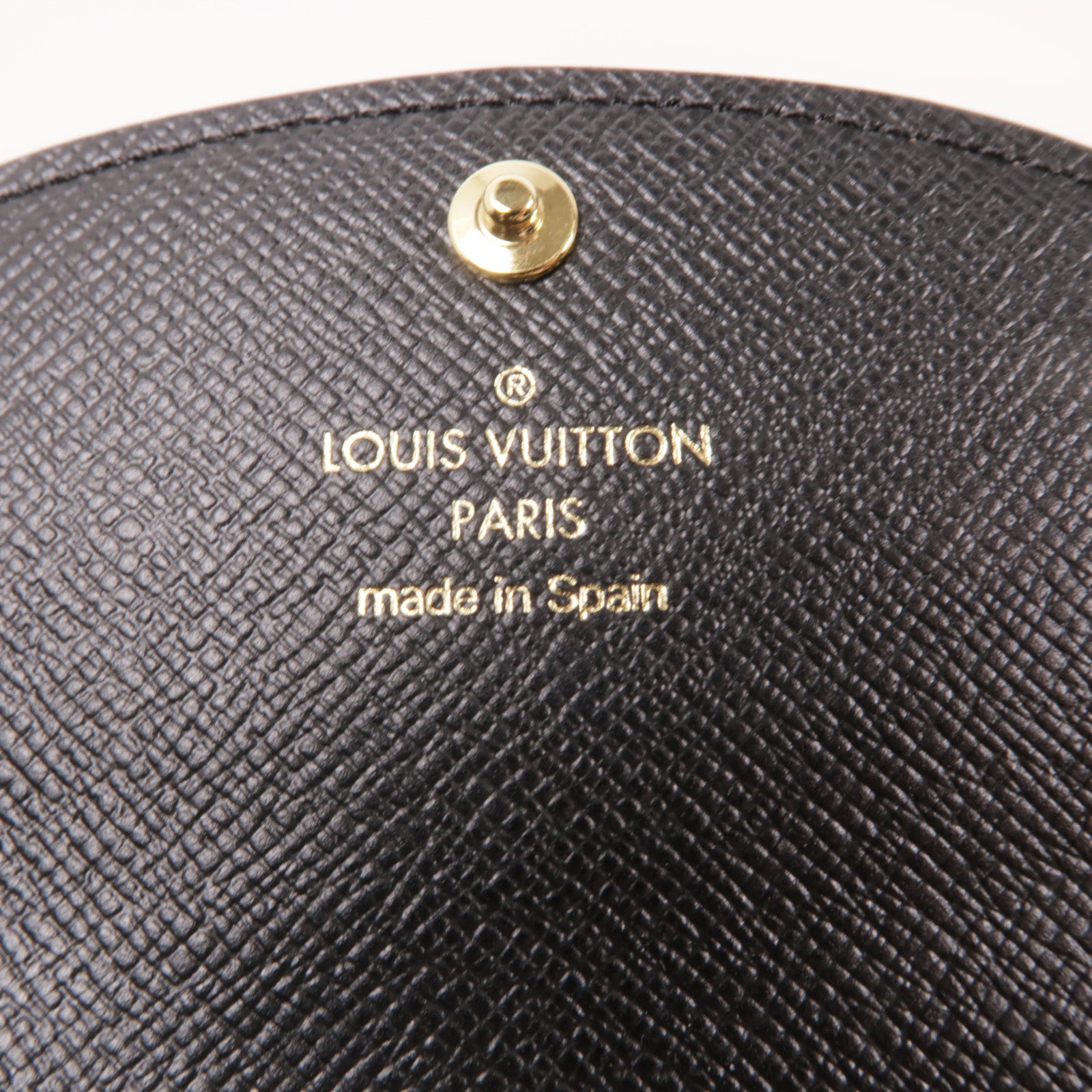 LOUIS VUITTON Monogram Reverse Rosalie Coin Purse金扣零錢包