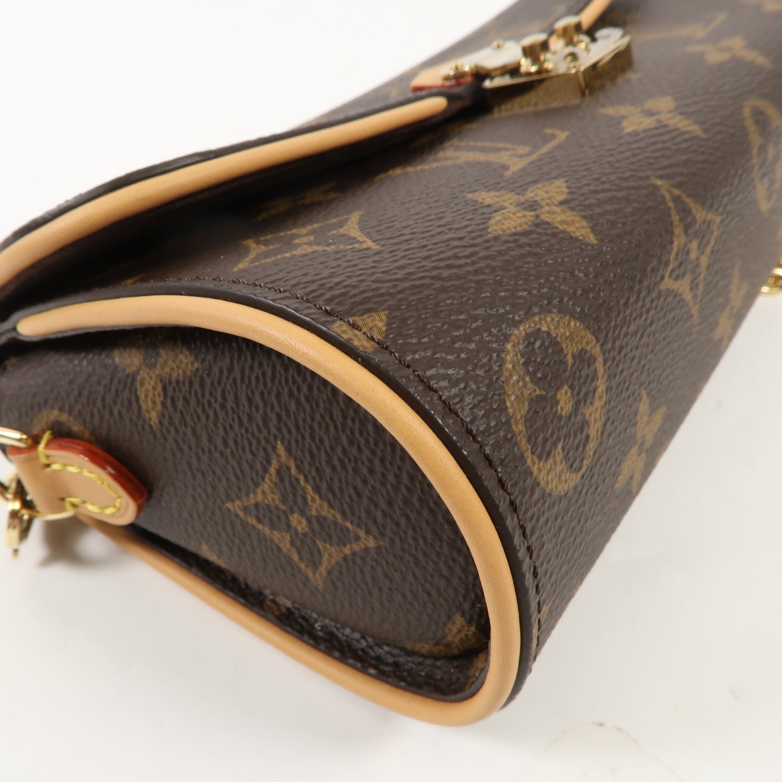 LOUIS VUITTON Monogram Pochette Camille金扣手挽肩背兩用袋