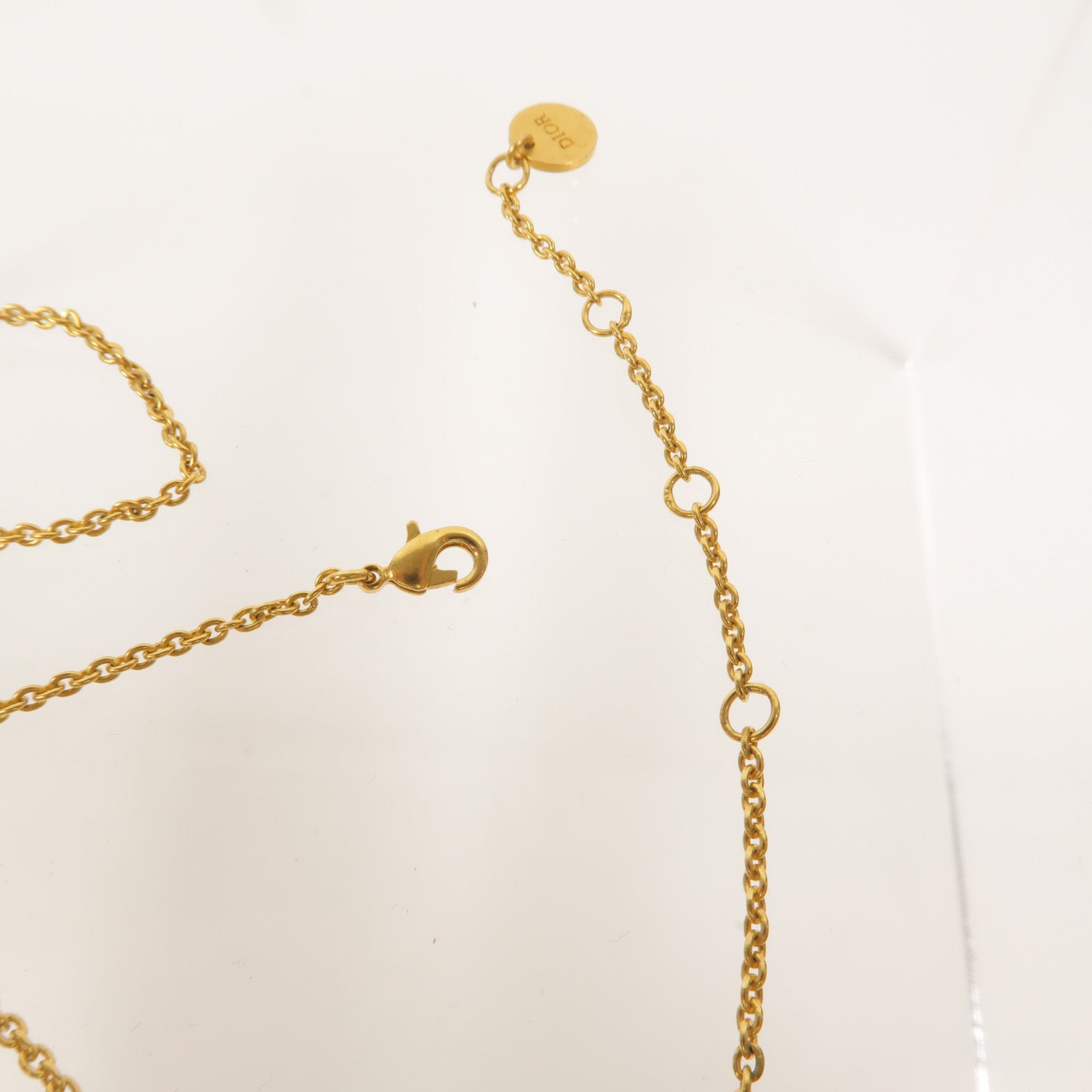 Dior PVC/金屬Metal Necklace項鍊