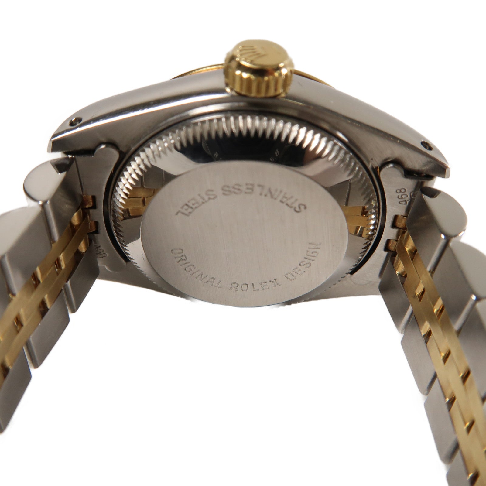 ROLEX 【激減優惠】Datejust 26mm 18K黃金/不鏽鋼自動機芯手錶紅色