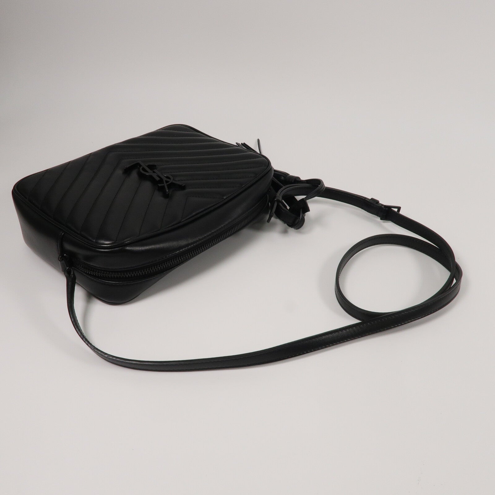 SAINT LAURENT 牛皮皮革Lou Camera肩背袋