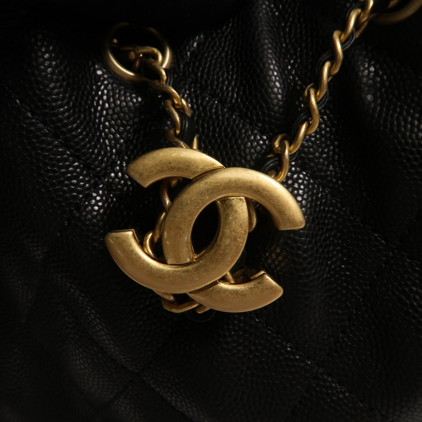 CHANEL 牛皮皮革Chanel 25 Small鏈帶肩背袋