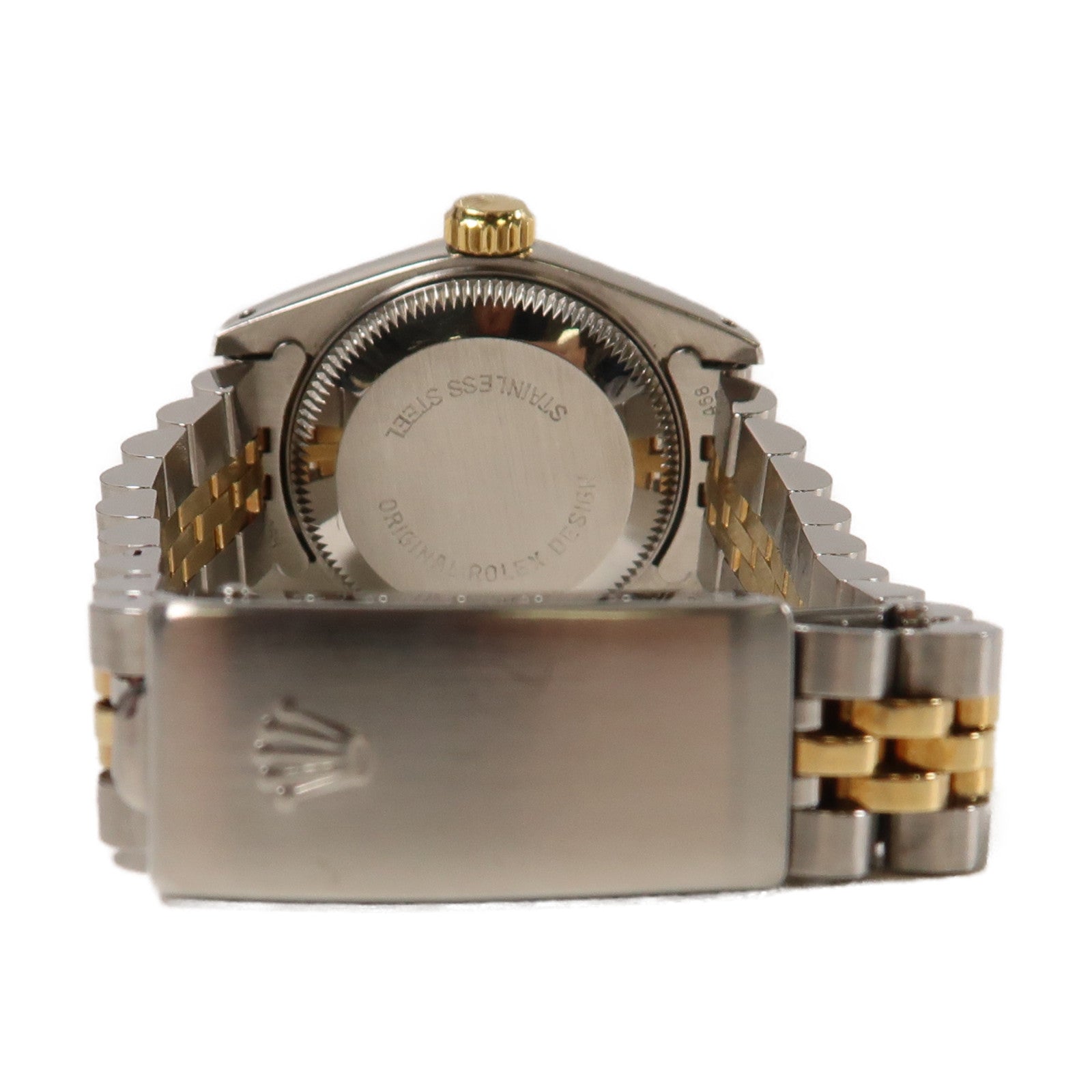 ROLEX 【激減優惠】Datejust 26mm 18K黃金/不鏽鋼自動機芯手錶紅色