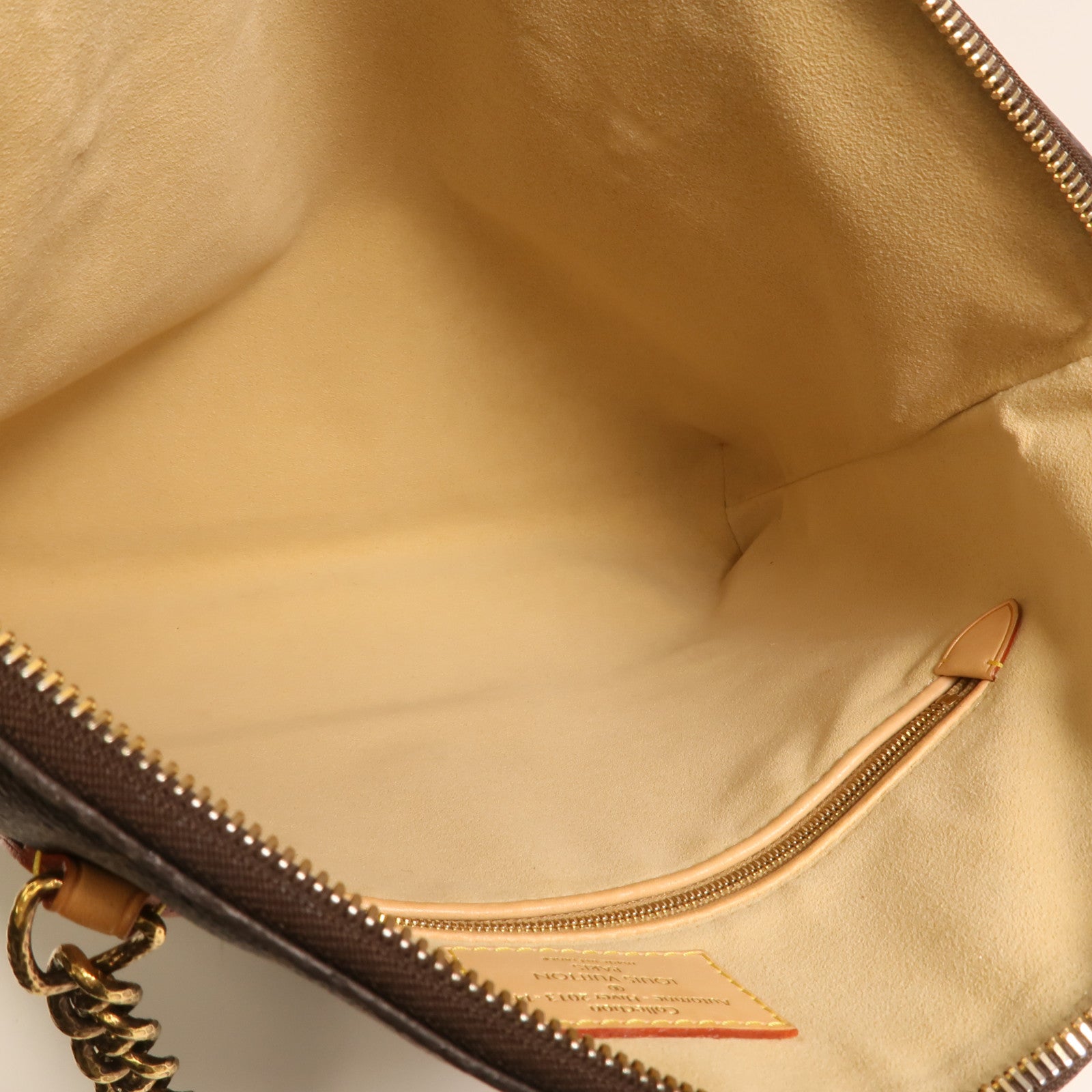 LOUIS VUITTON Monogram Lockit Chain金扣鏈帶手挽袋
