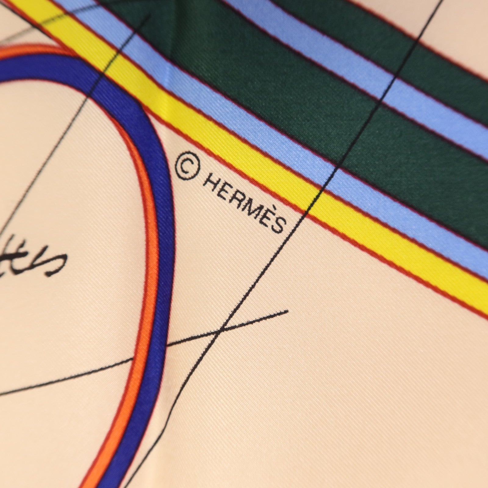 HERMES 絲質Scarf 140X140絲巾